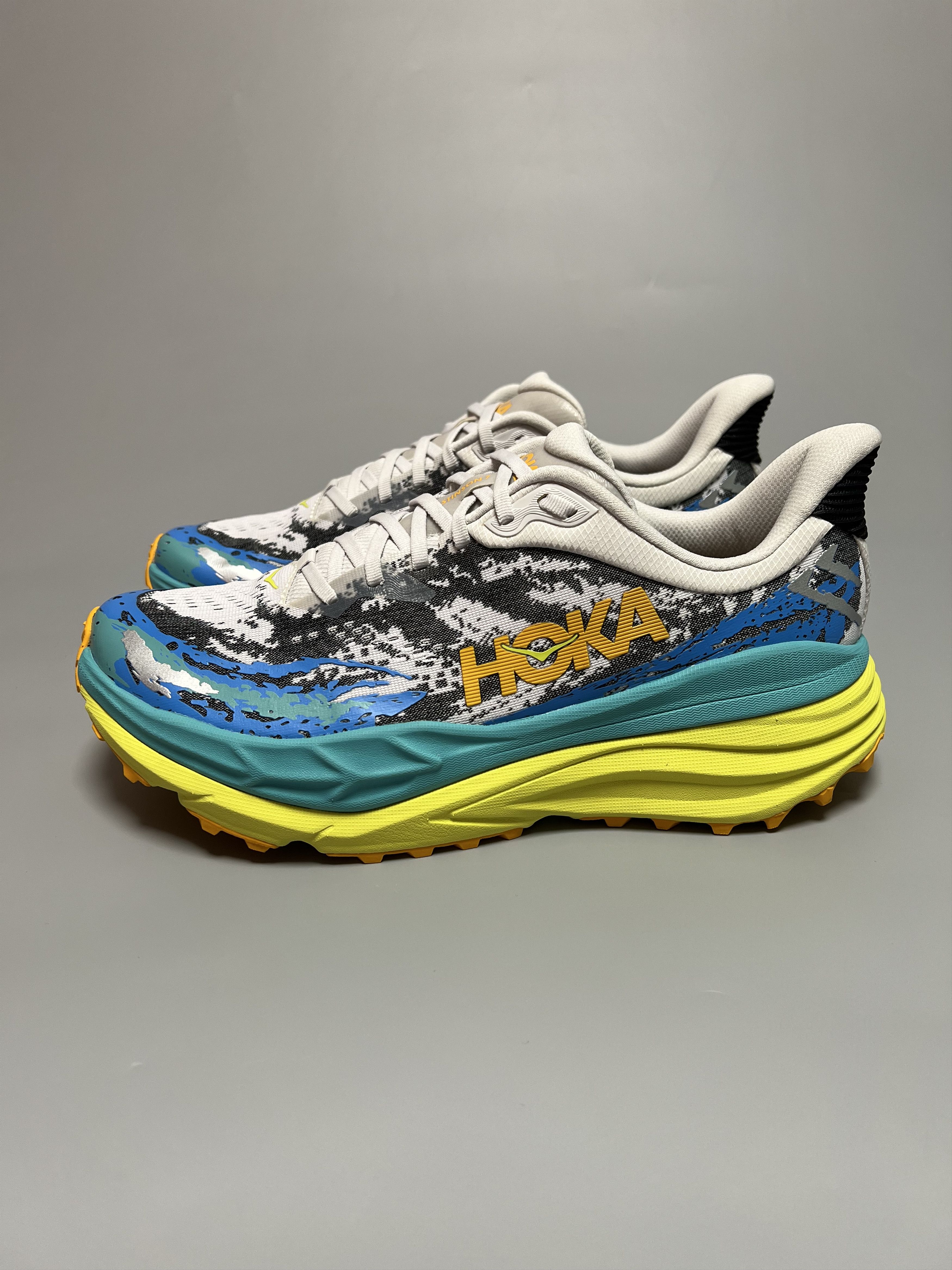 Hoka 12D Hoka One One Stinson 7 Trail Running Shoes Size US 12 / EU 45 - 2 Thumbnail