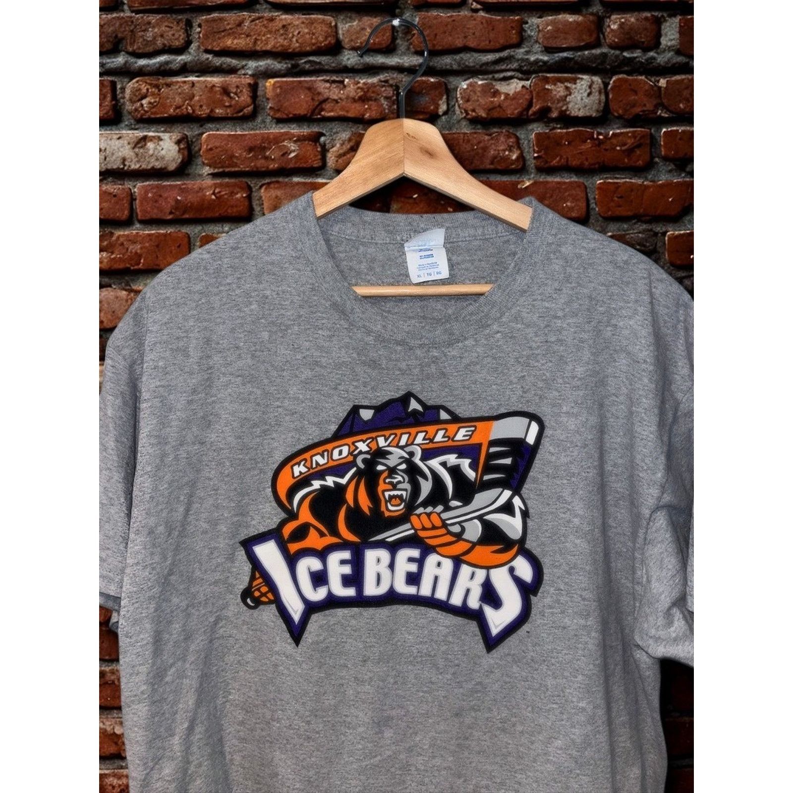 Port & Company Knoxville Ice Bears T Shirt XL SPHL Hockey Logo Graphic Y2K Size US XL / EU 56 / 4 - 2 Thumbnail