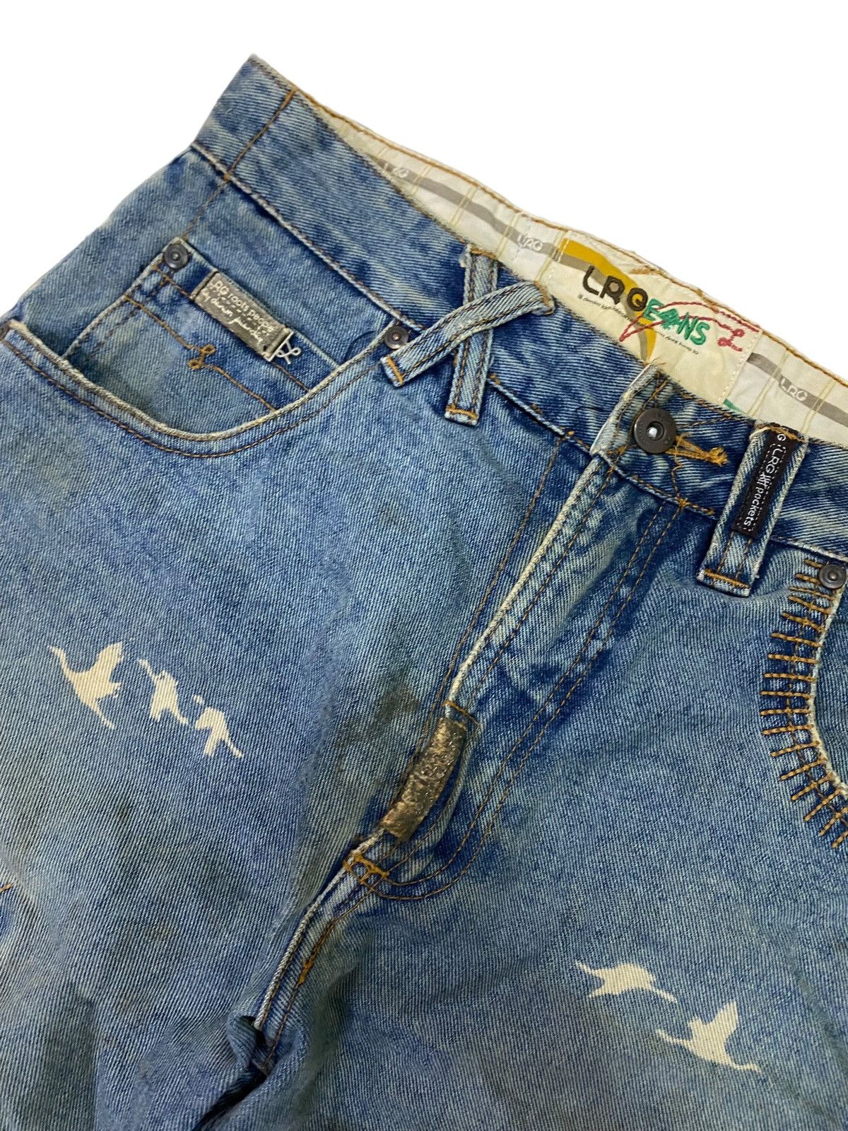Japanese Brand × LRG × Vintage Vintage Japanese Lrg Art Denim Size US 31 - 7 Thumbnail