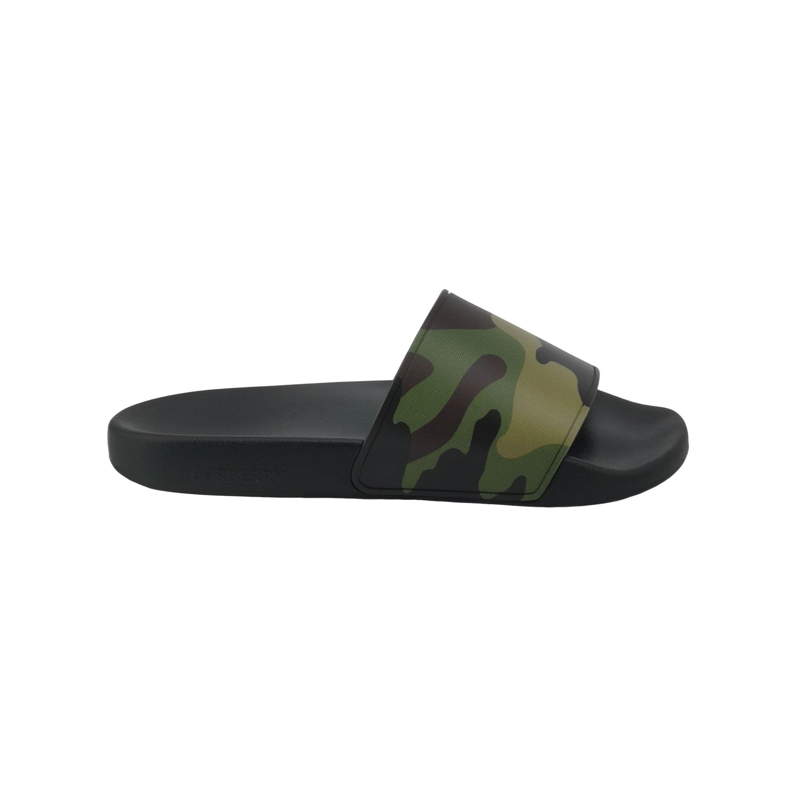 Burberry Burberry Camo Print PVC Slides Size 41 Size US 8 / EU 41 - 1 Thumbnail