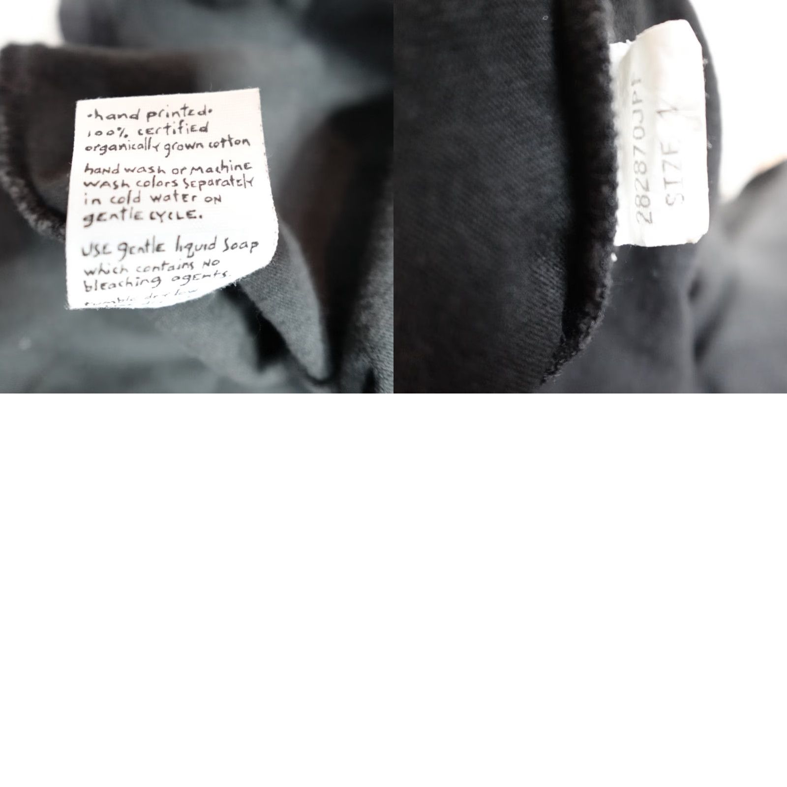 Vintage VINTAGE Blue Fish Shirt Womens 16 Black Mock Neck Pullover 100% Cotton Casual Sleeve T-Shirt Fall Spring Summer Womens Size XXL / US 16-18 / IT 52-54 - 9 Thumbnail