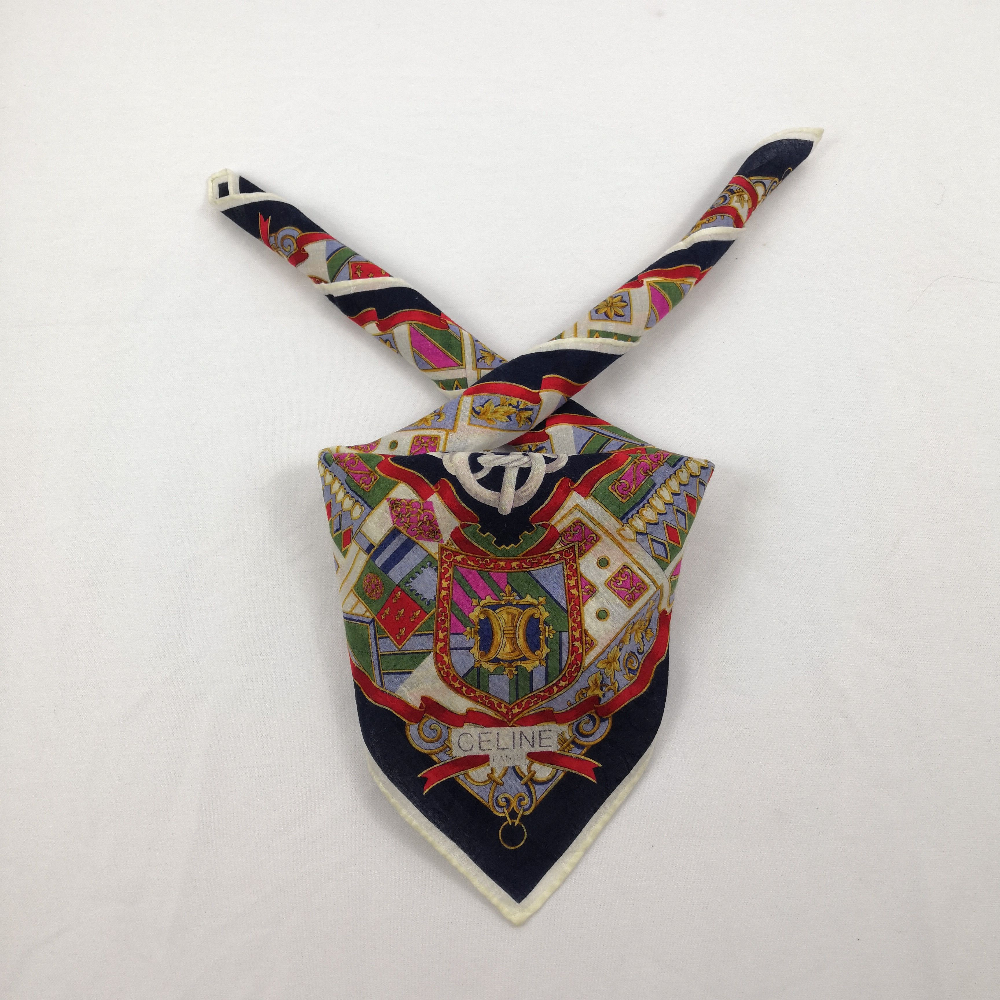 Celine Vintage Celine Handkerchief Neckerchief Bandana Size ONE SIZE - 1 Thumbnail