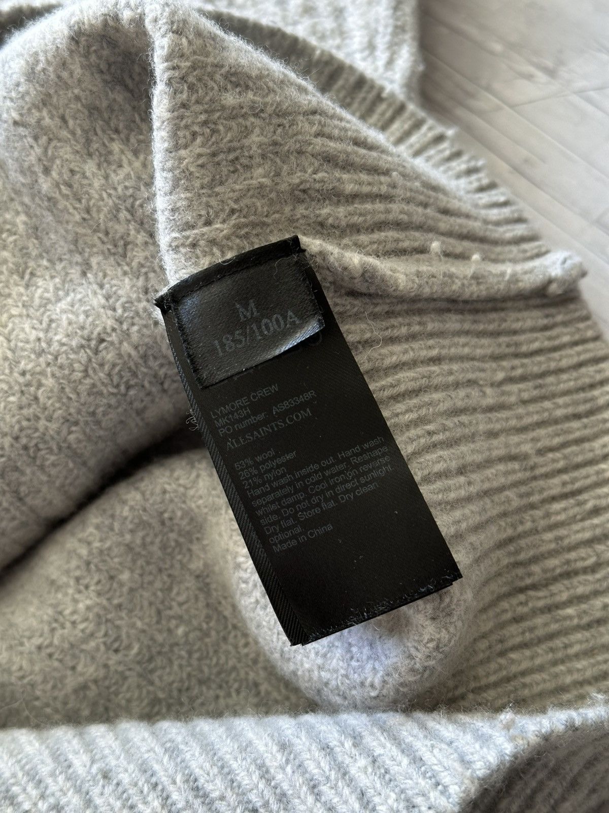 Allsaints × Designer 🔥All Saints wool sweater Size US M / EU 48-50 / 2 - 5 Thumbnail