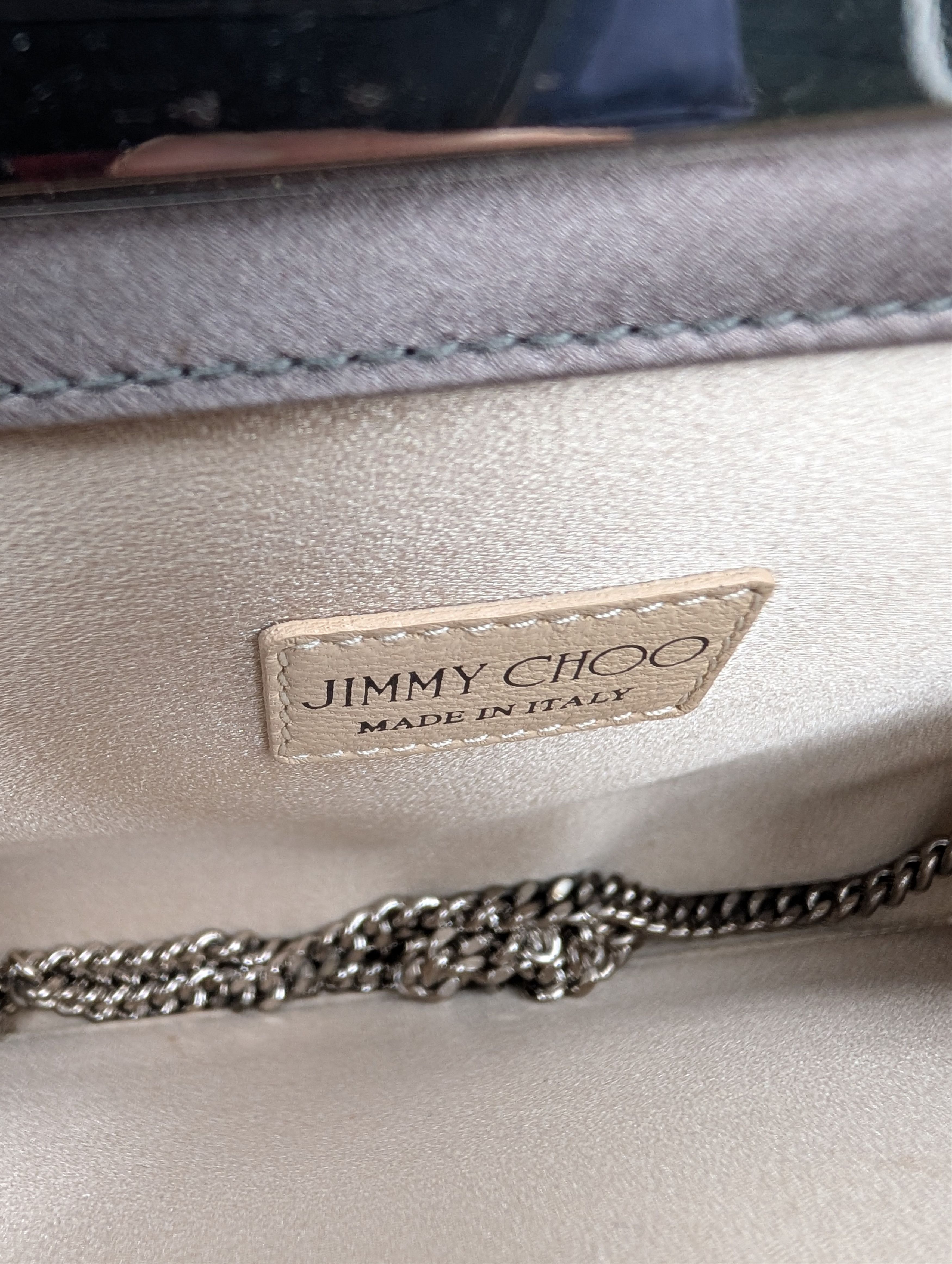 Jimmy Choo Jimmy Choo Bronze Crystallized Clutch Size ONE SIZE - 9 Thumbnail