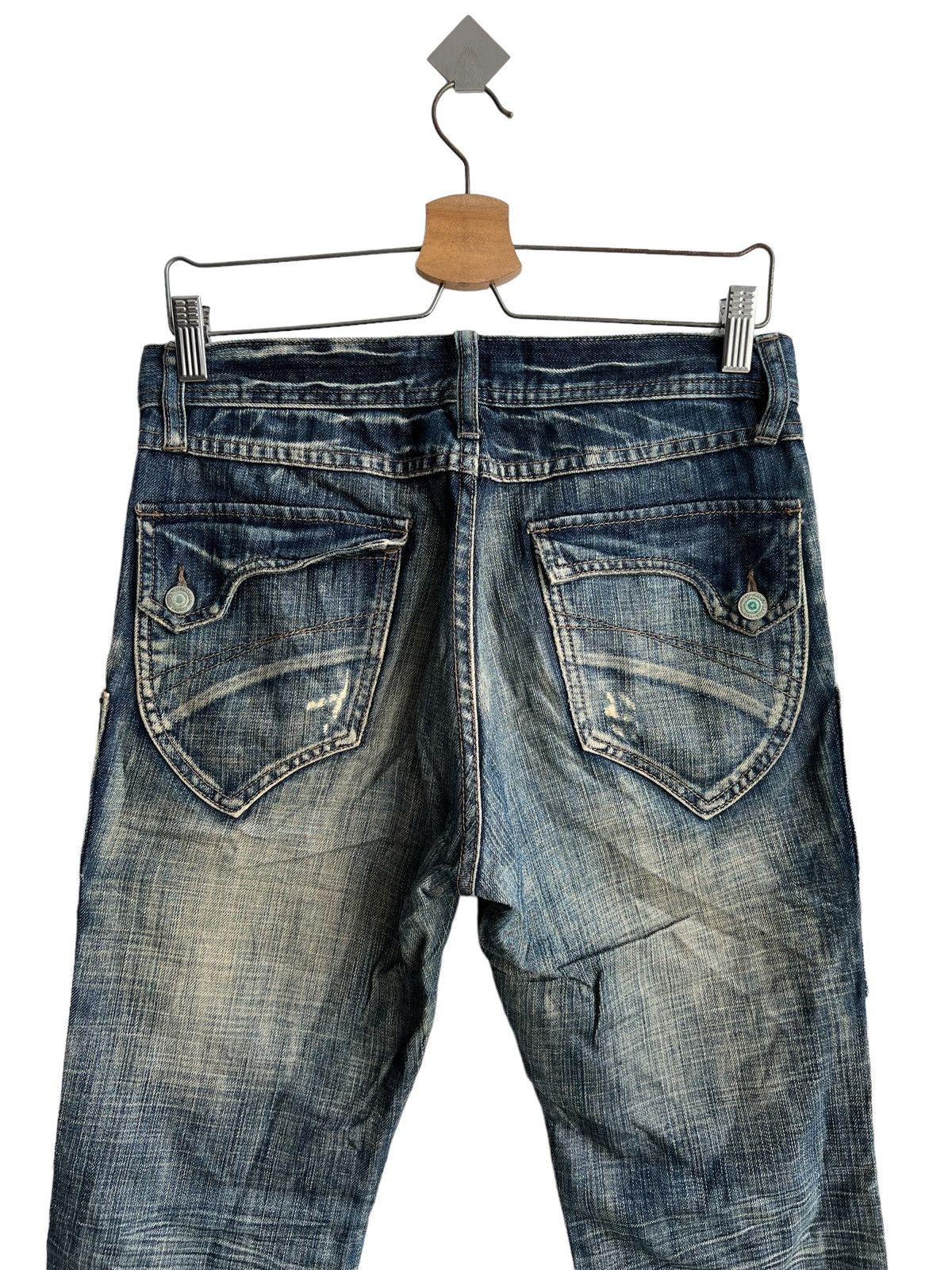 Hysteric Glamour 1990s Edge Rupert 🇯🇵 Gun Pockets Flared Denim Size US 32 / EU 48 - 8 Thumbnail