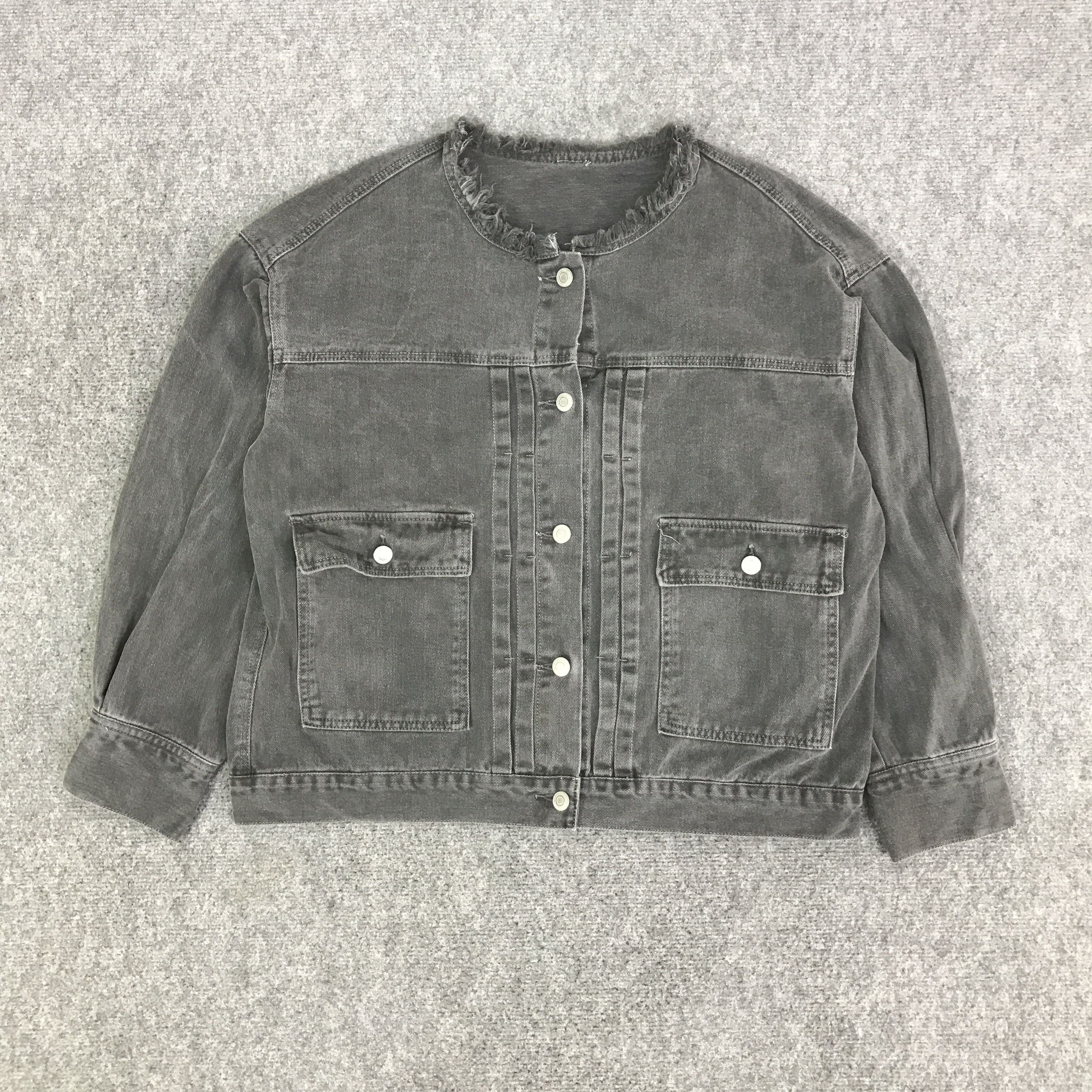 Japanese Brand RICHE GLAMOUR TYPE 2 BLACK FADED JACKET K96B17 Size US M / EU 48-50 / 2 - 1 Thumbnail