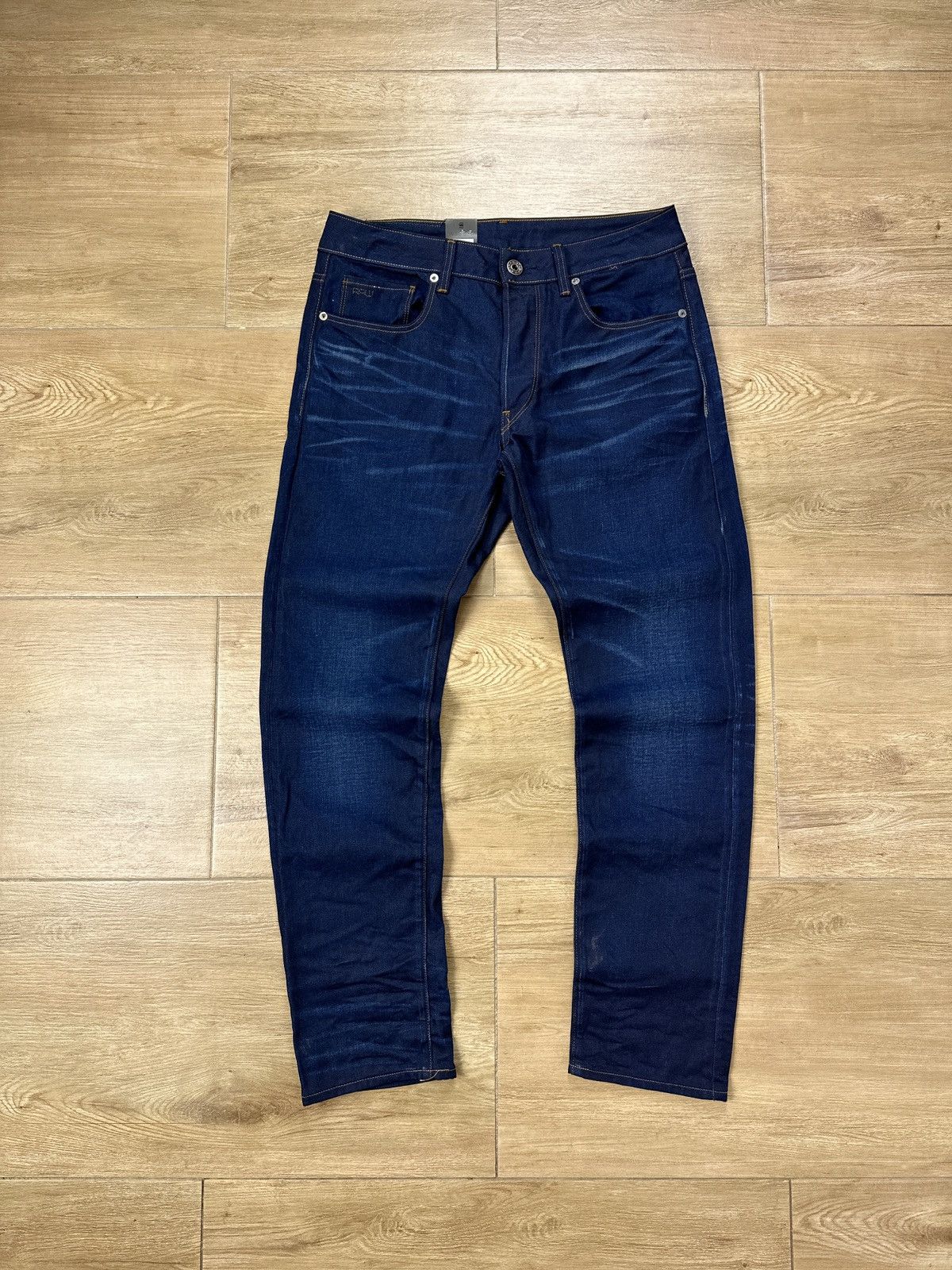 G-Star NEW🏷️ G-Star Raw 3301 Slim Denim Jeans Size US 30 / EU 46 - 1 Thumbnail