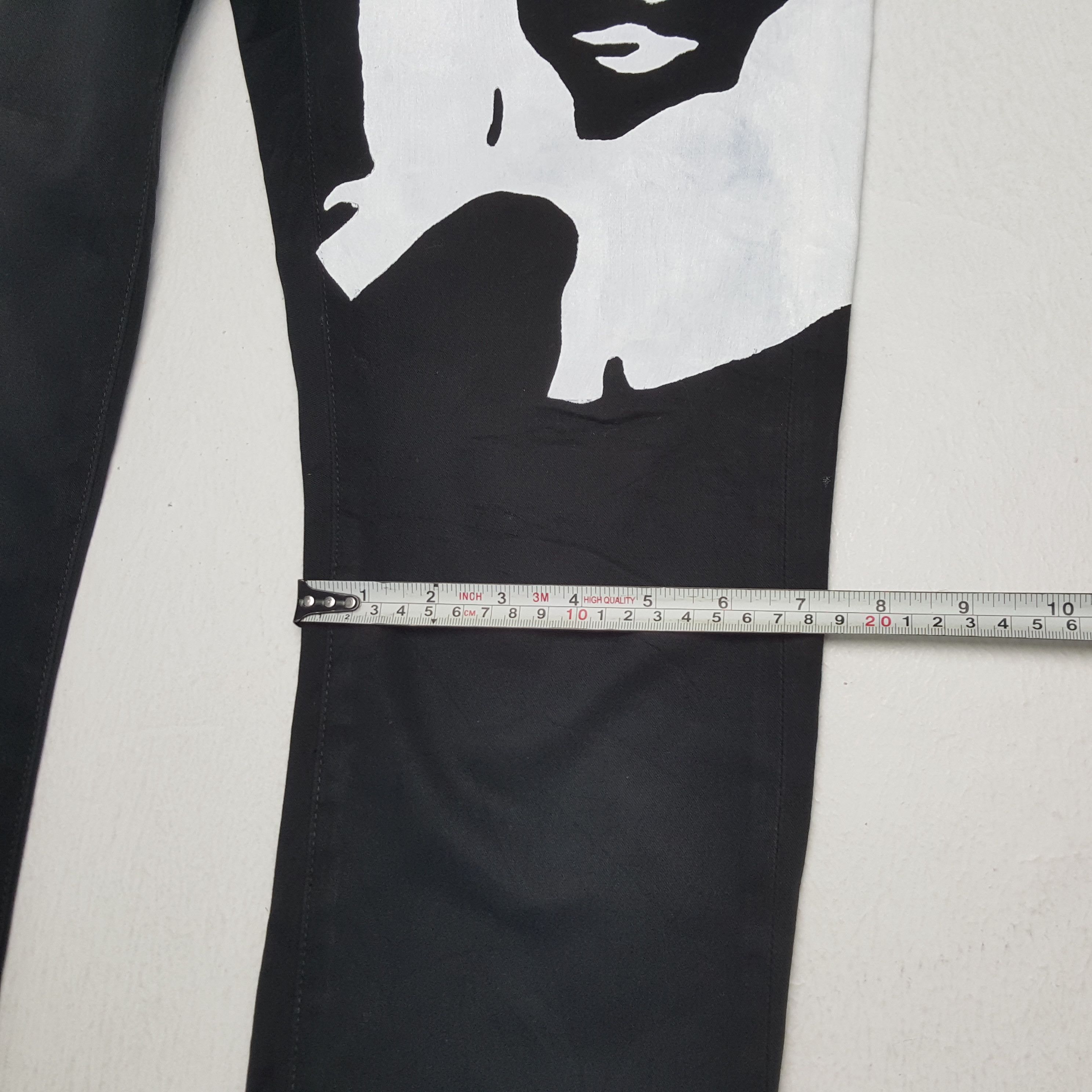 Hysteric Glamour × Japanese Brand × Vintage HYSTERIC GLAMOUR Japanese Brand Custom Art Jeans Size 31" - 10 Thumbnail