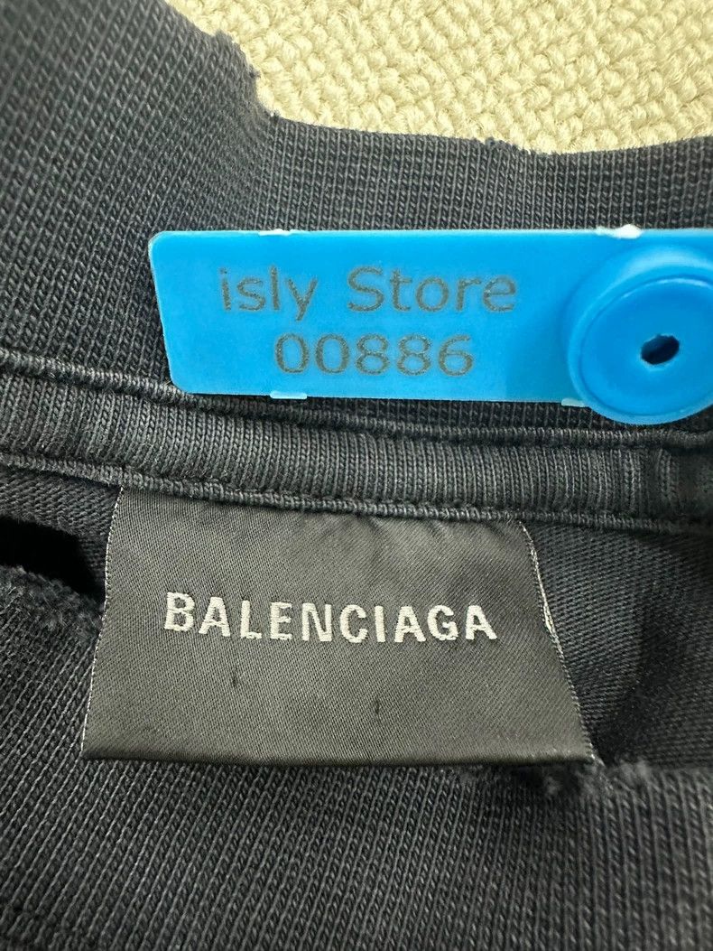 Balenciaga Balenciaga Adhesive tape short sleeve T-shirt Size US M / EU 48-50 / 2 - 4 Thumbnail