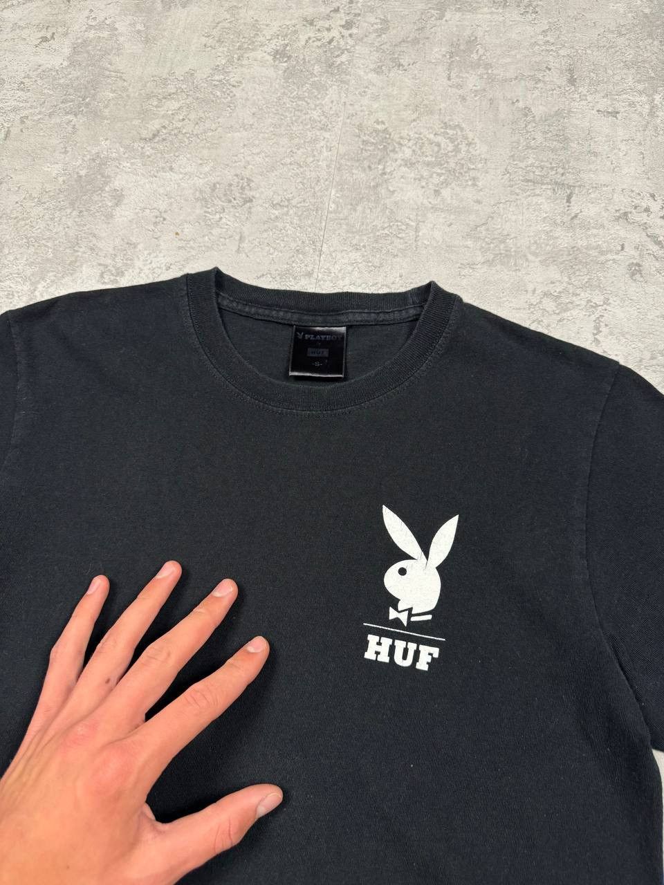 Playboy Huf & PlayBoy Black T-Shirt Big Logo Size S Size US S / EU 44-46 / 1 - 8 Thumbnail