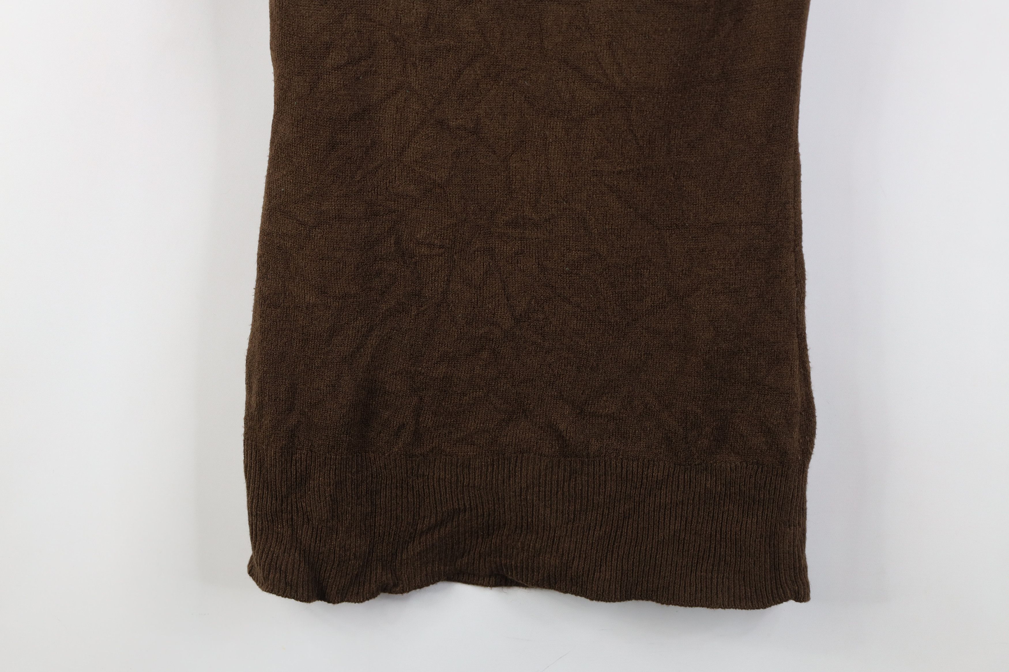 Vintage Vintage 90s Y2K Babydoll Ribbed Knit Short Sleeve Sweater Size M / US 6-8 / IT 42-44 - 14 Thumbnail