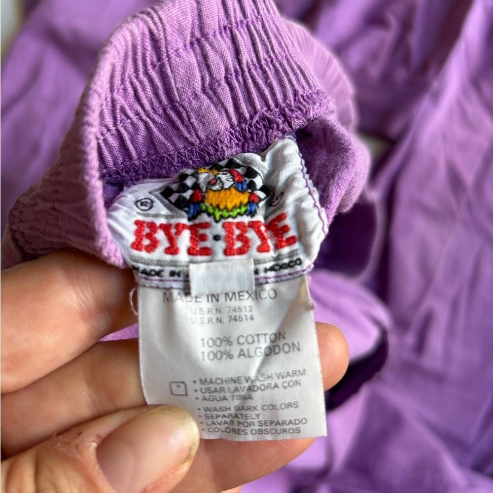 Designer Vintage Bye Bye Cancun purple Two-Piece Set Size XL / US 12-14 / IT 48-50 - 4 Thumbnail
