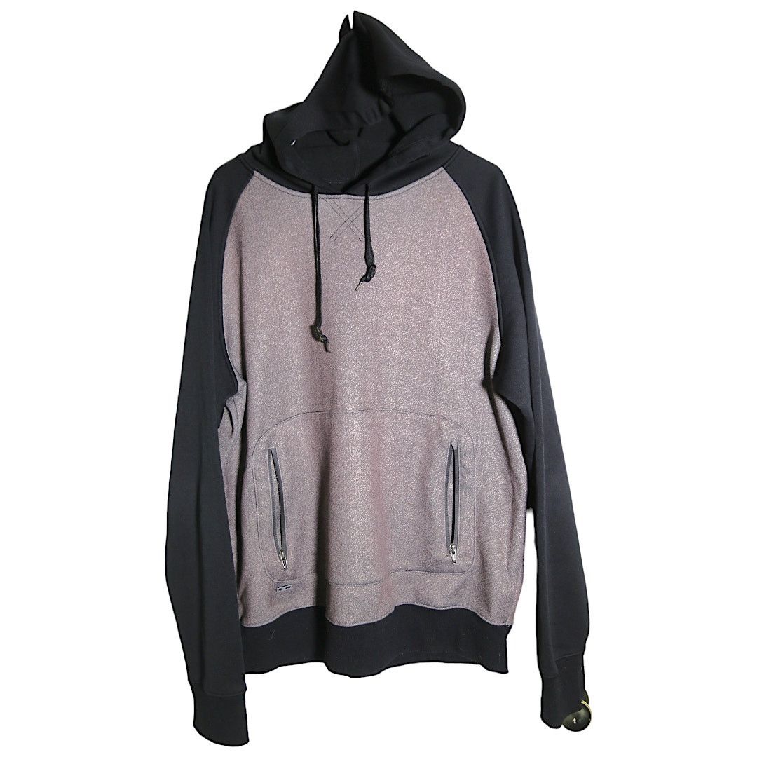 Empyre Empyre Black/Grey Mens Large Pullover Hoodie w Zip Pockets Size US L / EU 52-54 / 3 - 1 Thumbnail