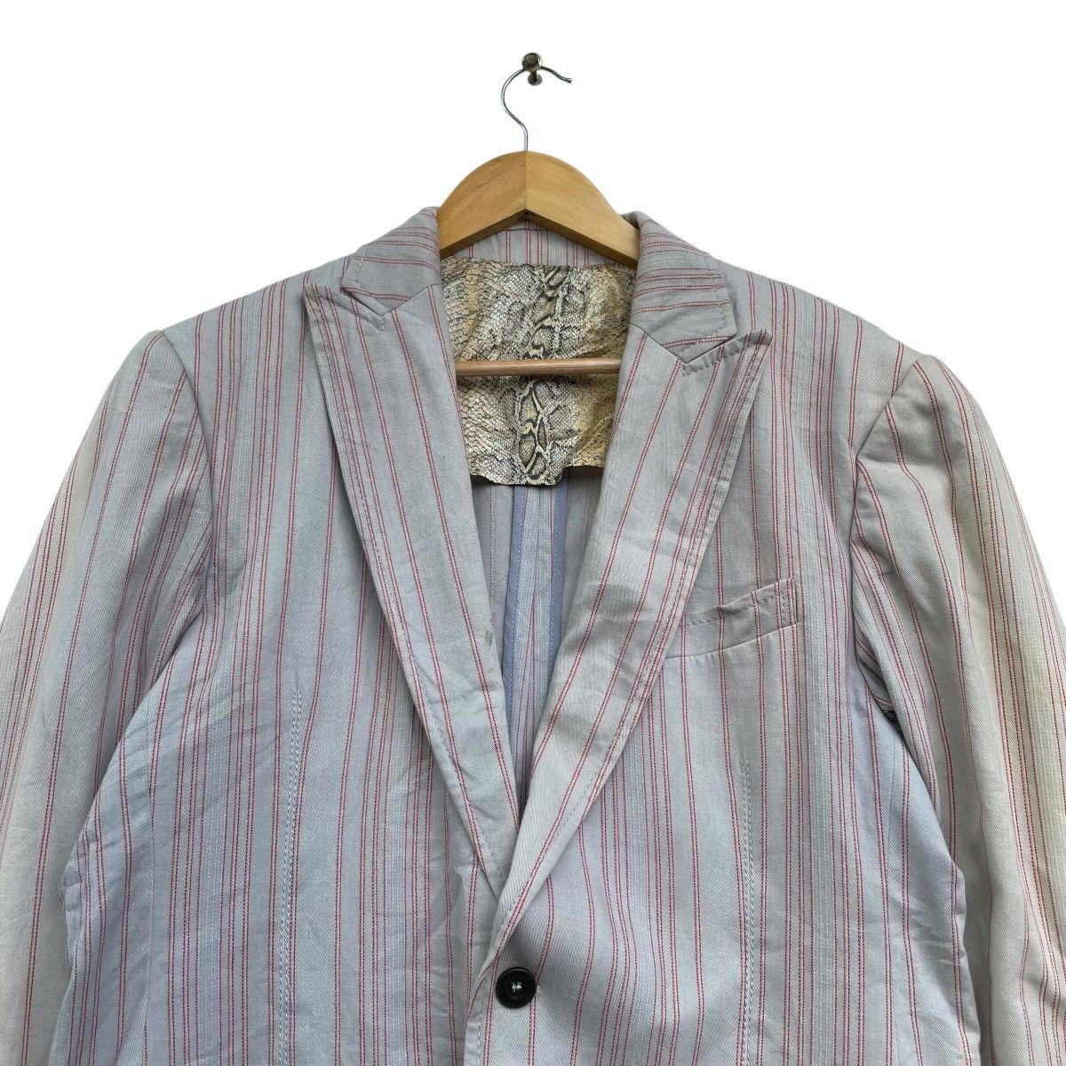 Just Cavalli × Roberto Cavalli 💥Vintage Faded Just Cavalli Blazer Jacket Size US M / EU 48-50 / 2 - 4 Thumbnail