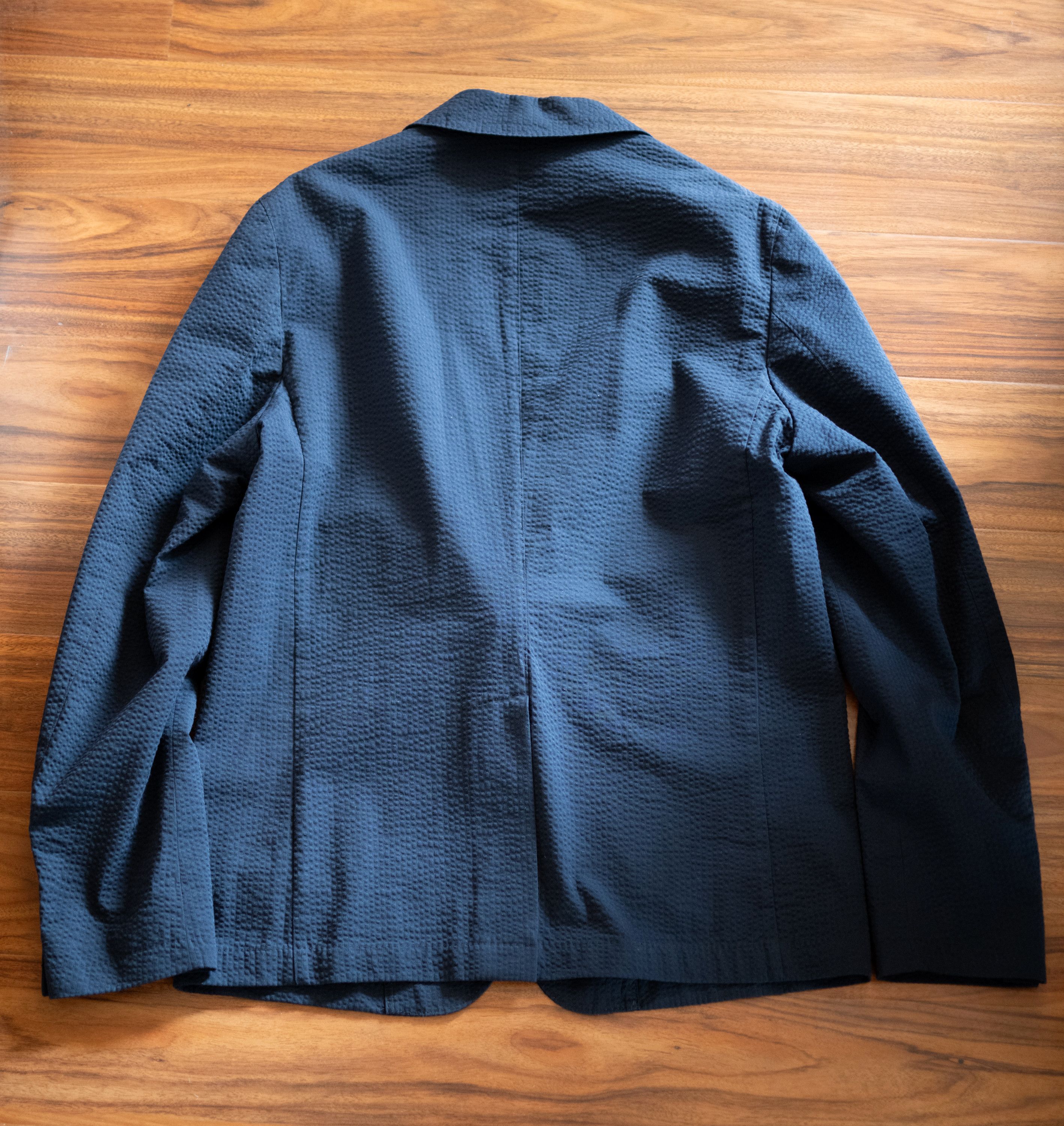 Officine Generale NEW Officine Generale Cotton Seersucker Lightest Jacket 52 Size 42R - 4 Thumbnail