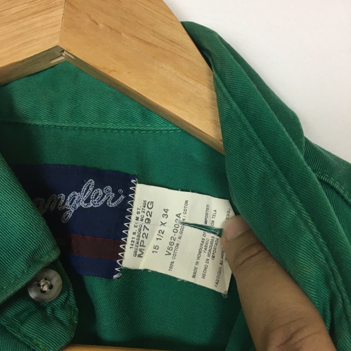 Vintage × Western Mountaineering × Wrangler Vintage Wrangler Western Shirts Size US M / EU 48-50 / 2 - 8 Thumbnail