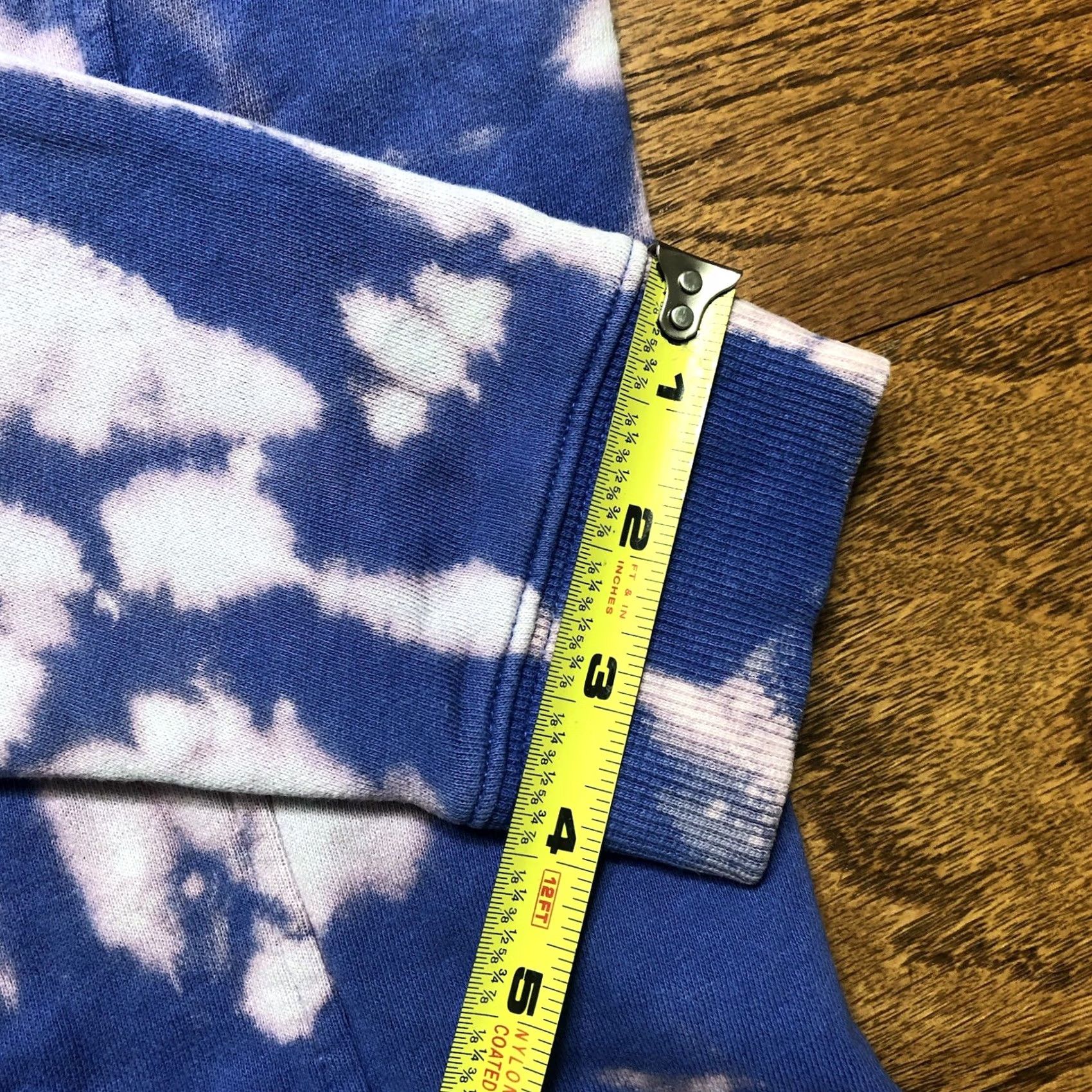 Vineyard Vines Vineyard Vines Womens Medium Tie Dye Sweatshirt Blue 1/4 Zip L/S Casual Pullover Preppy Whale Classic Size M / US 6-8 / IT 42-44 - 6 Thumbnail