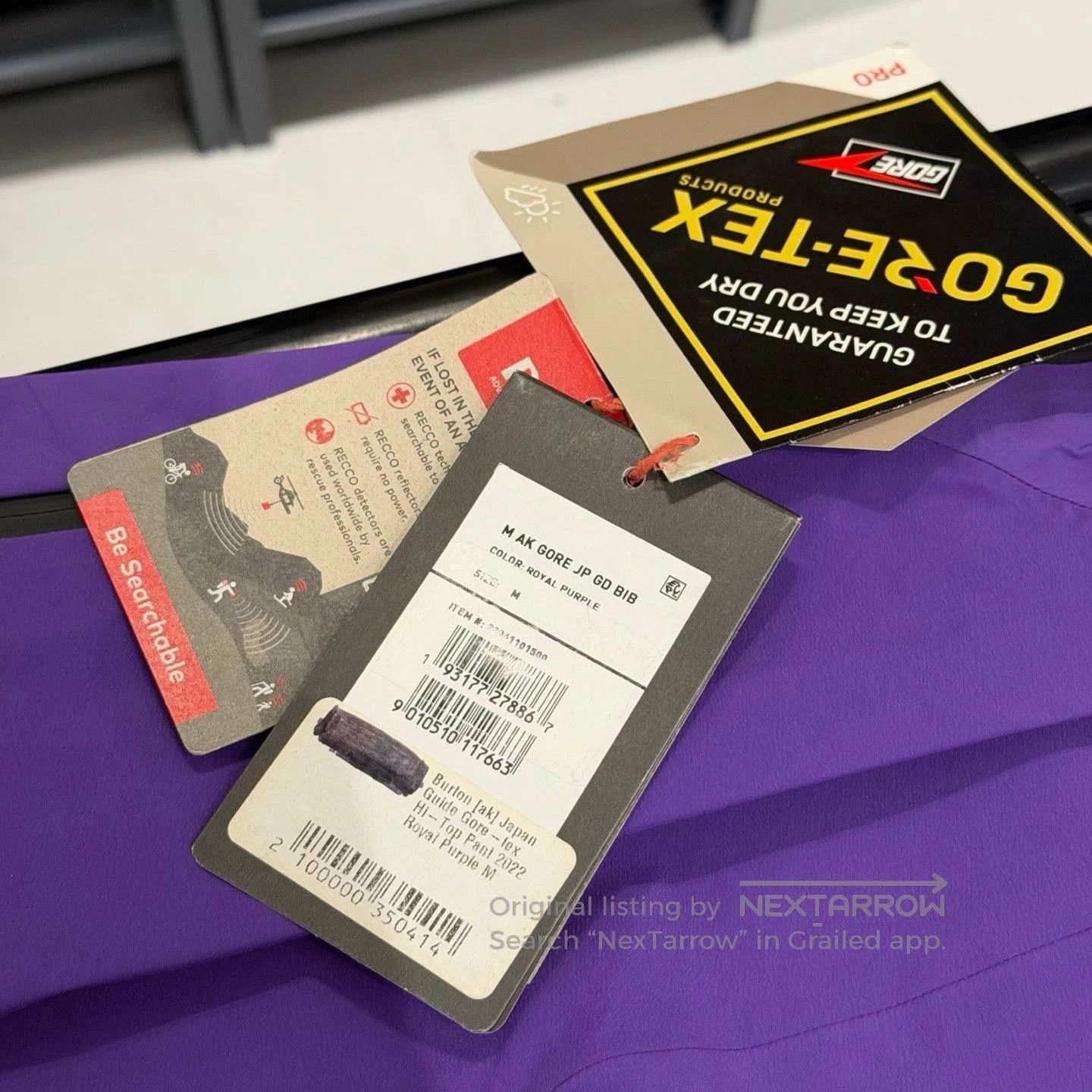 Burton BURTON AK457 GORE-TEX PRO Guide Ski Pants. Size US 35 - 6 Thumbnail