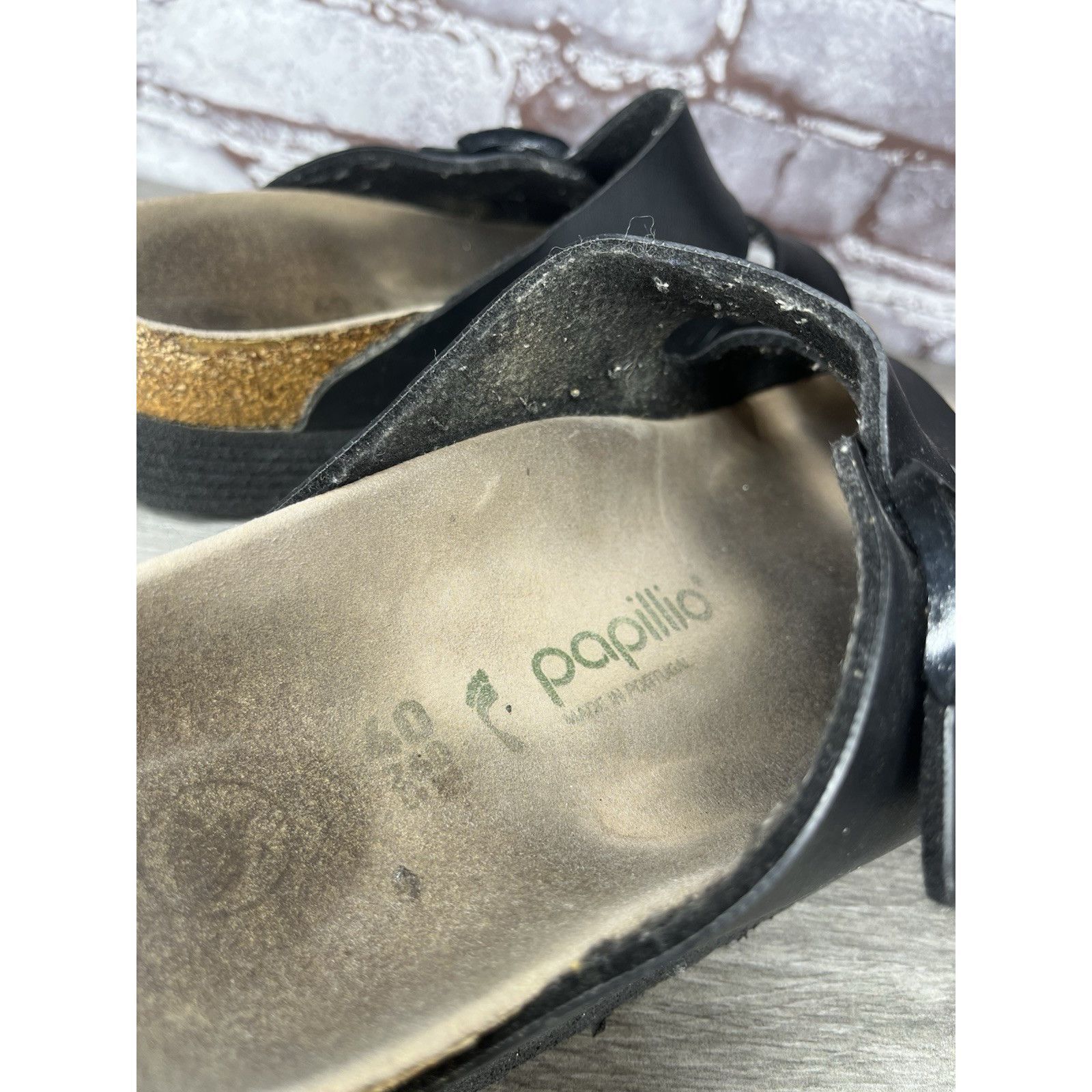 Birkenstock Birkenstock Papillio Arizona Platform Vegan Black Birko-Flor Size US 9.5 / IT 39.5 - 10 Thumbnail