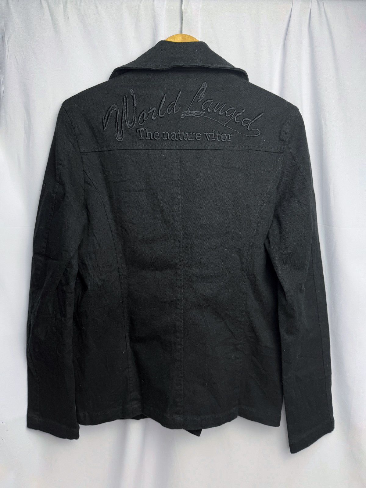 In The Attic × Japanese Brand Asymmetrical Intheattic Homme World Laugid Size US M / EU 48-50 / 2 - 4 Thumbnail