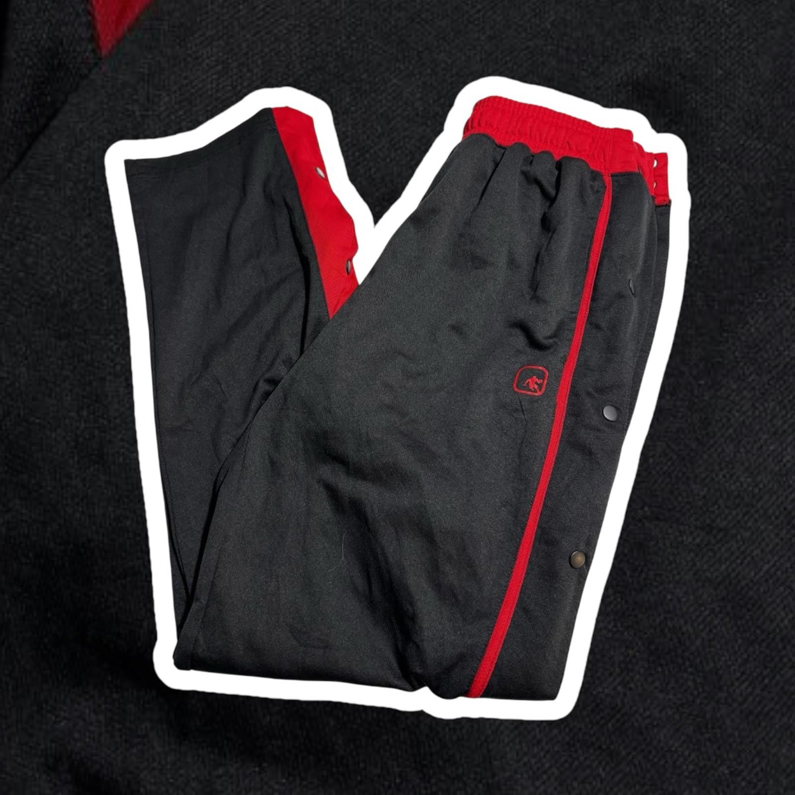 Designer Stylish Black and Red Track Pants Size US 32 / EU 48 - 1 Thumbnail