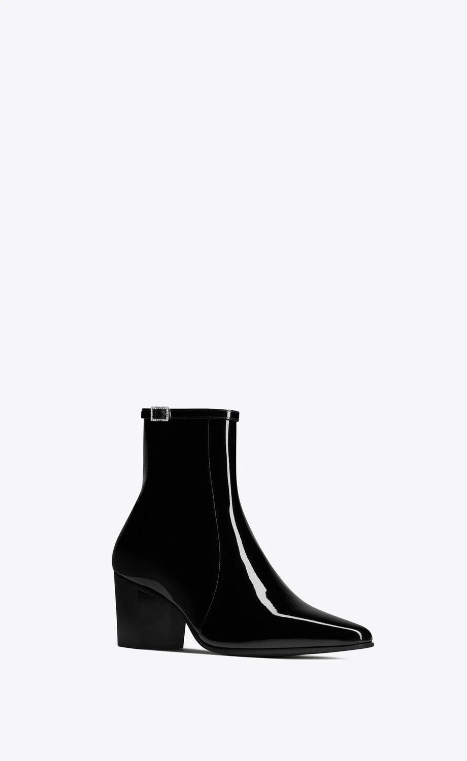 Saint Laurent Paris o1s1wg111224 Arsun Zipped Boots in Black Size US 10 / EU 43 - 4 Thumbnail