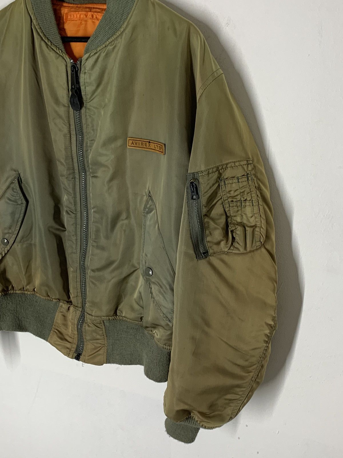 Avirex Vintage Avirex Flight MA-1 Bomber Jacket Size US L / EU 52-54 / 3 - 4 Thumbnail