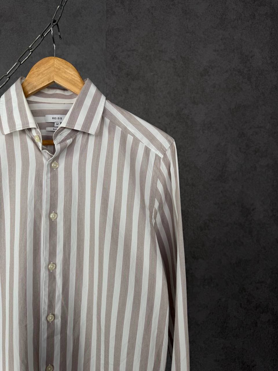 Reiss Reiss designer striped shirt Size US M / EU 48-50 / 2 - 2 Thumbnail