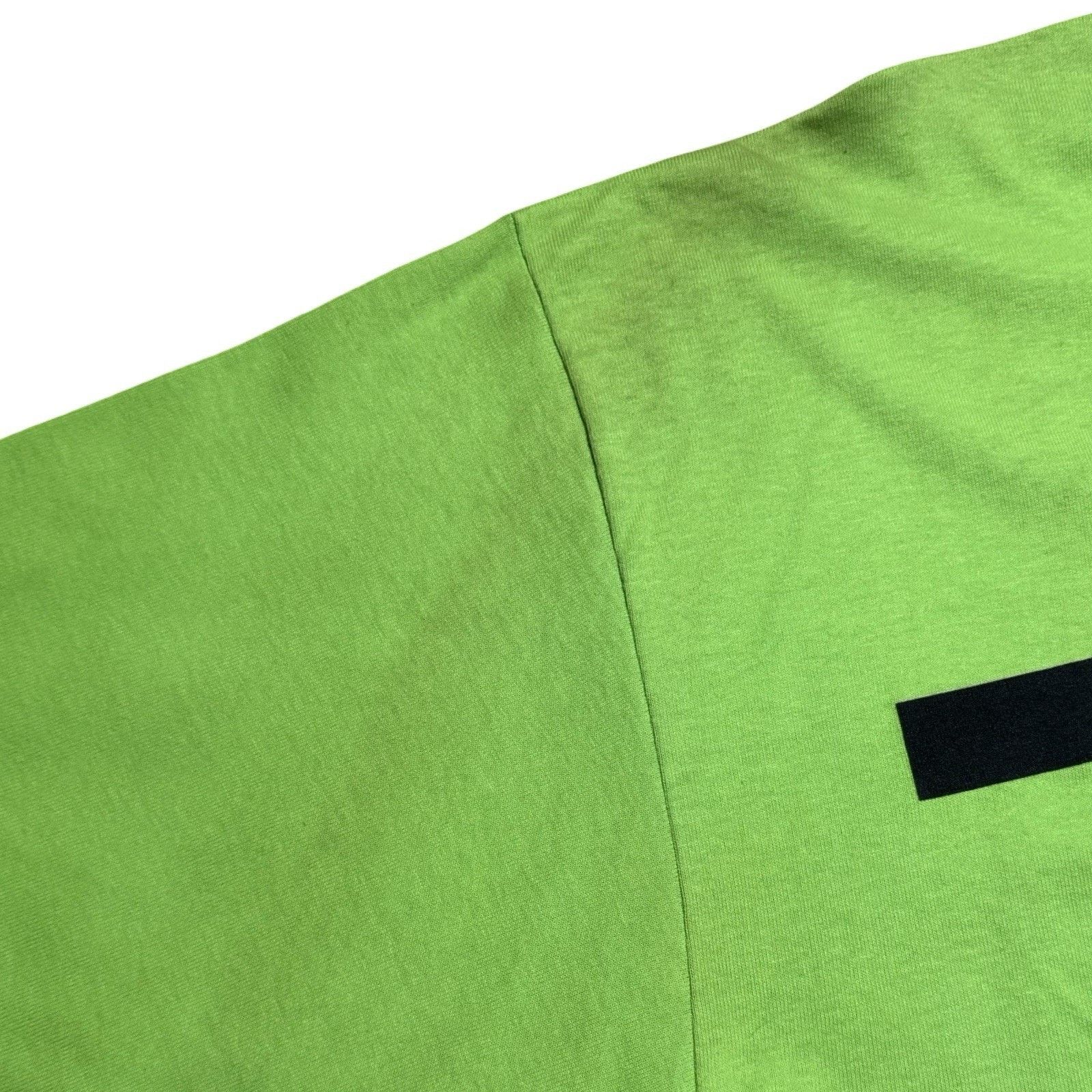 Vintage Vintage 1990s Boss I.G. Design Spell Out Green T-Shirt 2XL Size US XXL / EU 58 / 5 - 5 Thumbnail