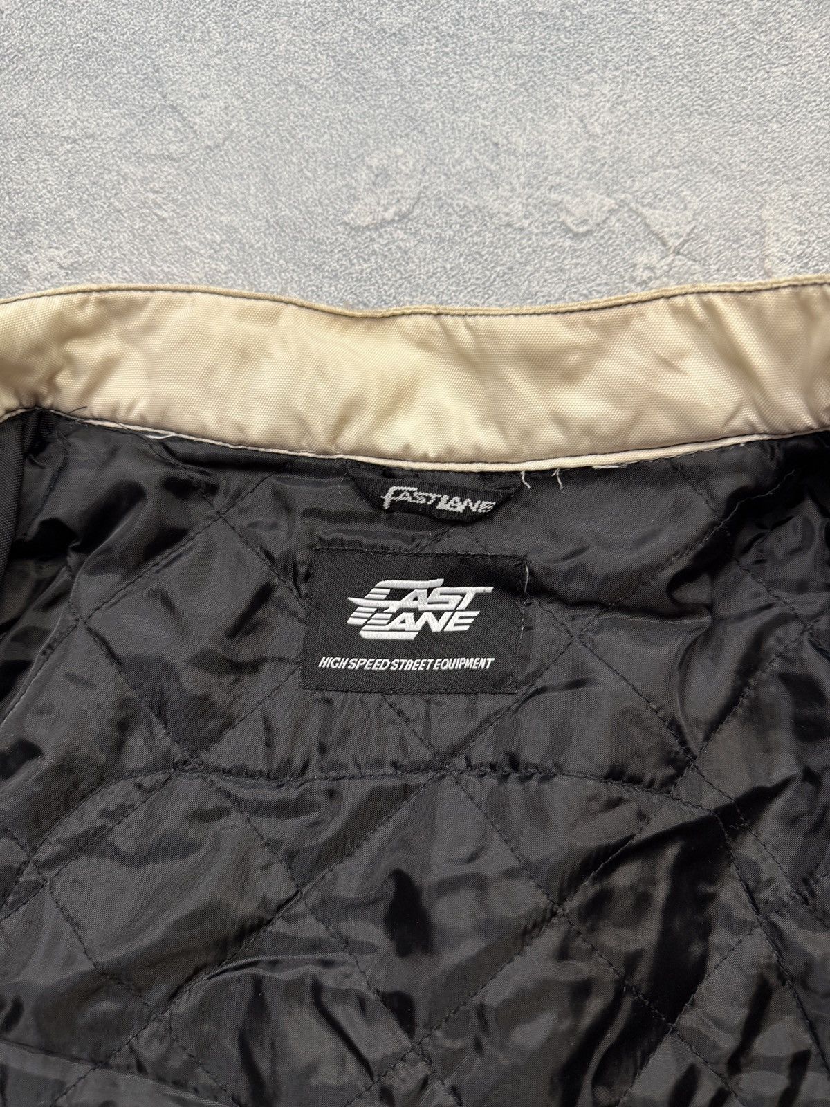 NASCAR Vintage Speed Freak #74 Fast Lane Nascar Racing Moto Jacket Size US M / EU 48-50 / 2 - 13 Thumbnail
