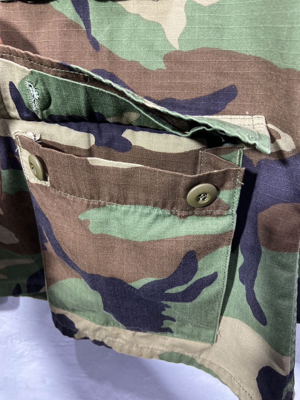 Other Vintage US Army Military Camouflage Field Jacket Size US XL / EU 56 / 4 - 5 Thumbnail