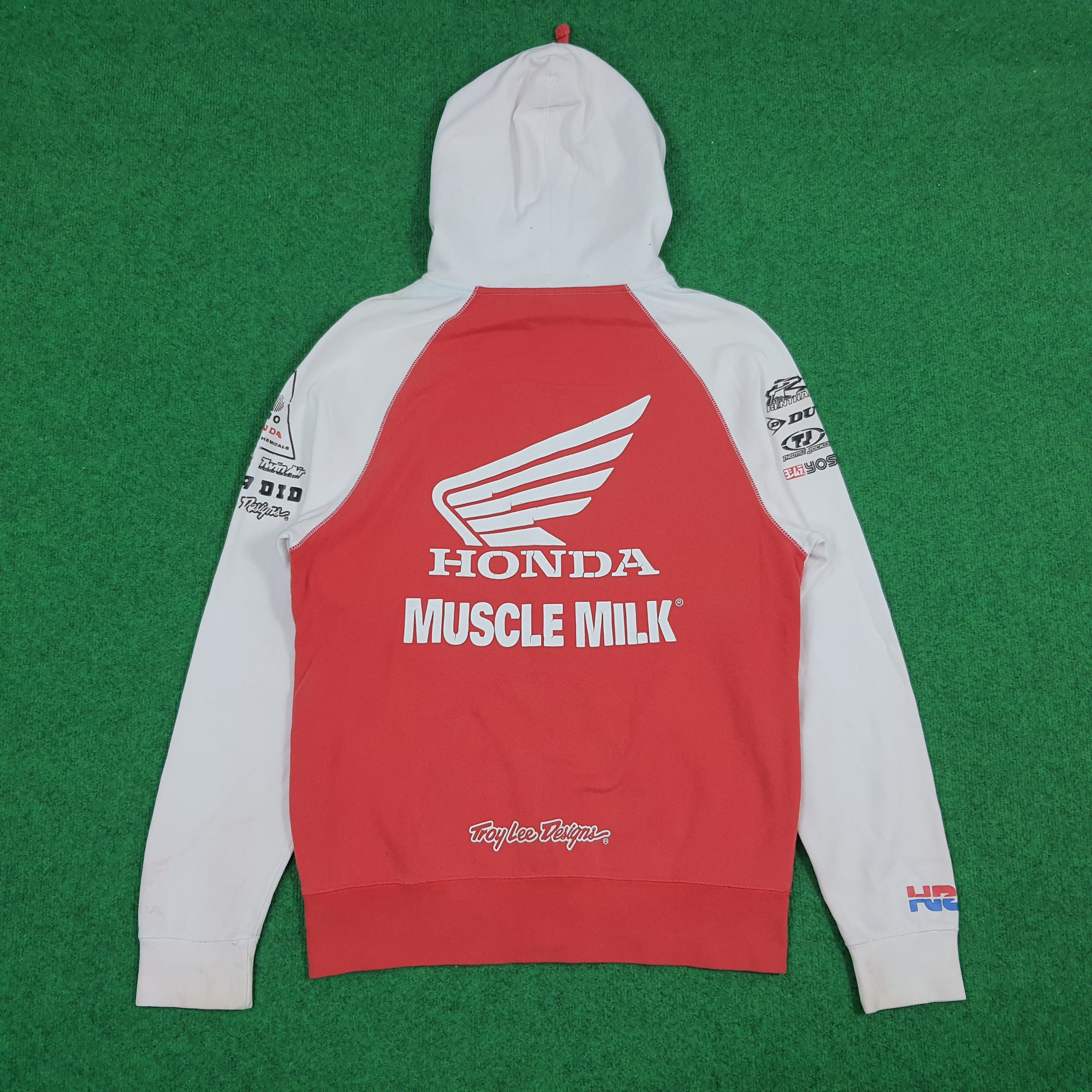 Honda × Vintage Vintage Honda Racing Japan Motorsports Zipper Hoodie Size US M / EU 48-50 / 2 - 1 Thumbnail