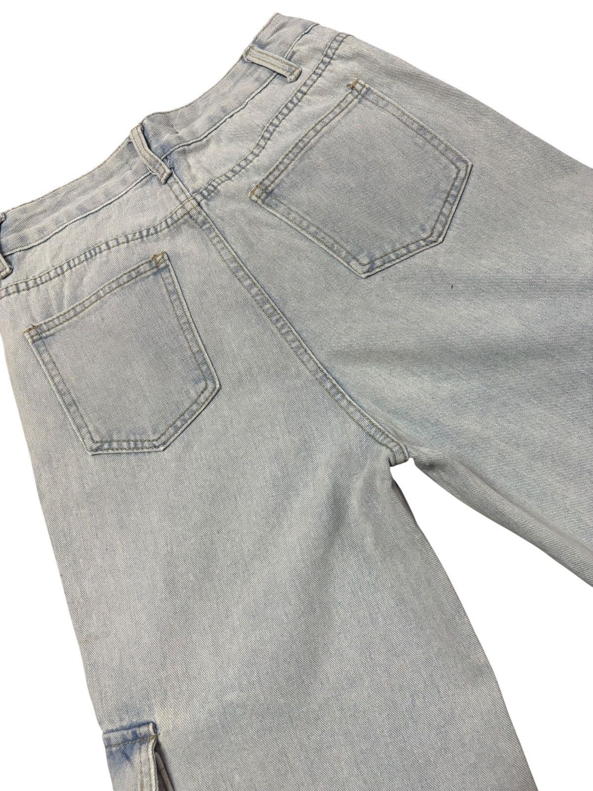 Japanese Brand Vtg Spray Premium Japan Baggy Distressed Jeans Size US 26 / EU 42 - 8 Thumbnail