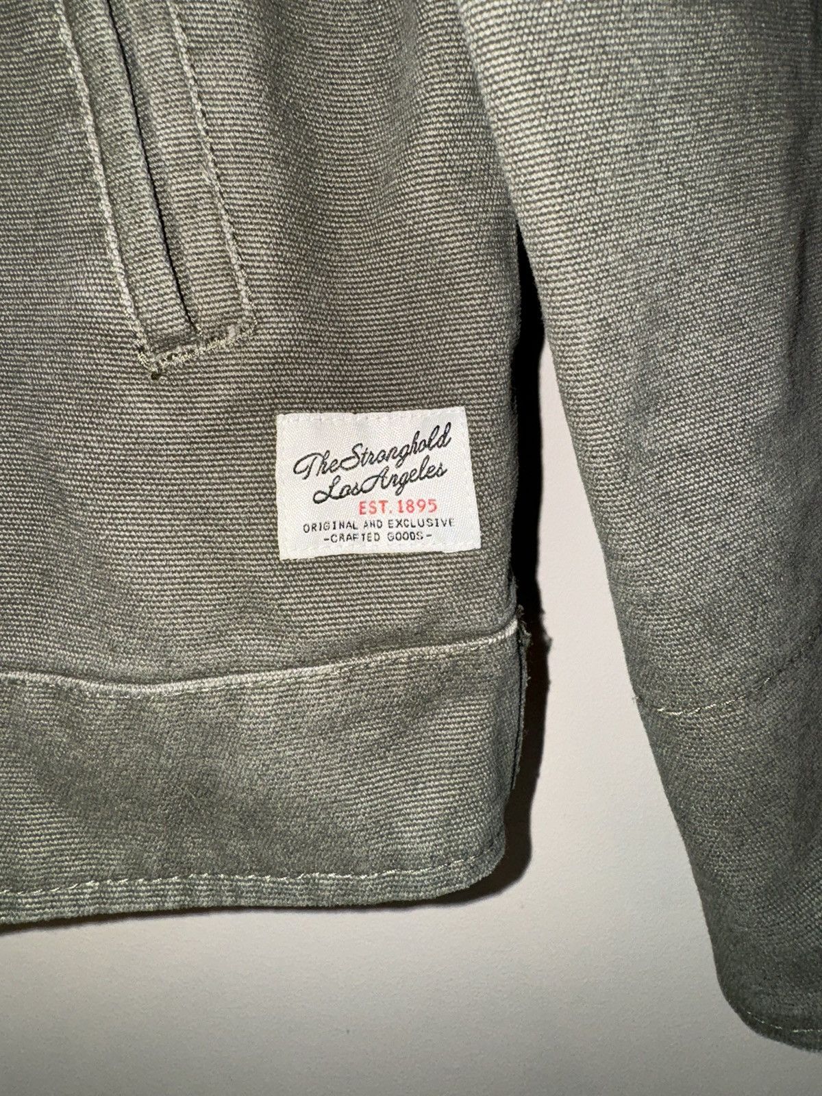 The Stronghold × Vintage The Stronghold zip up khaki jacket work wear progress rare Size US M / EU 48-50 / 2 - 4 Thumbnail