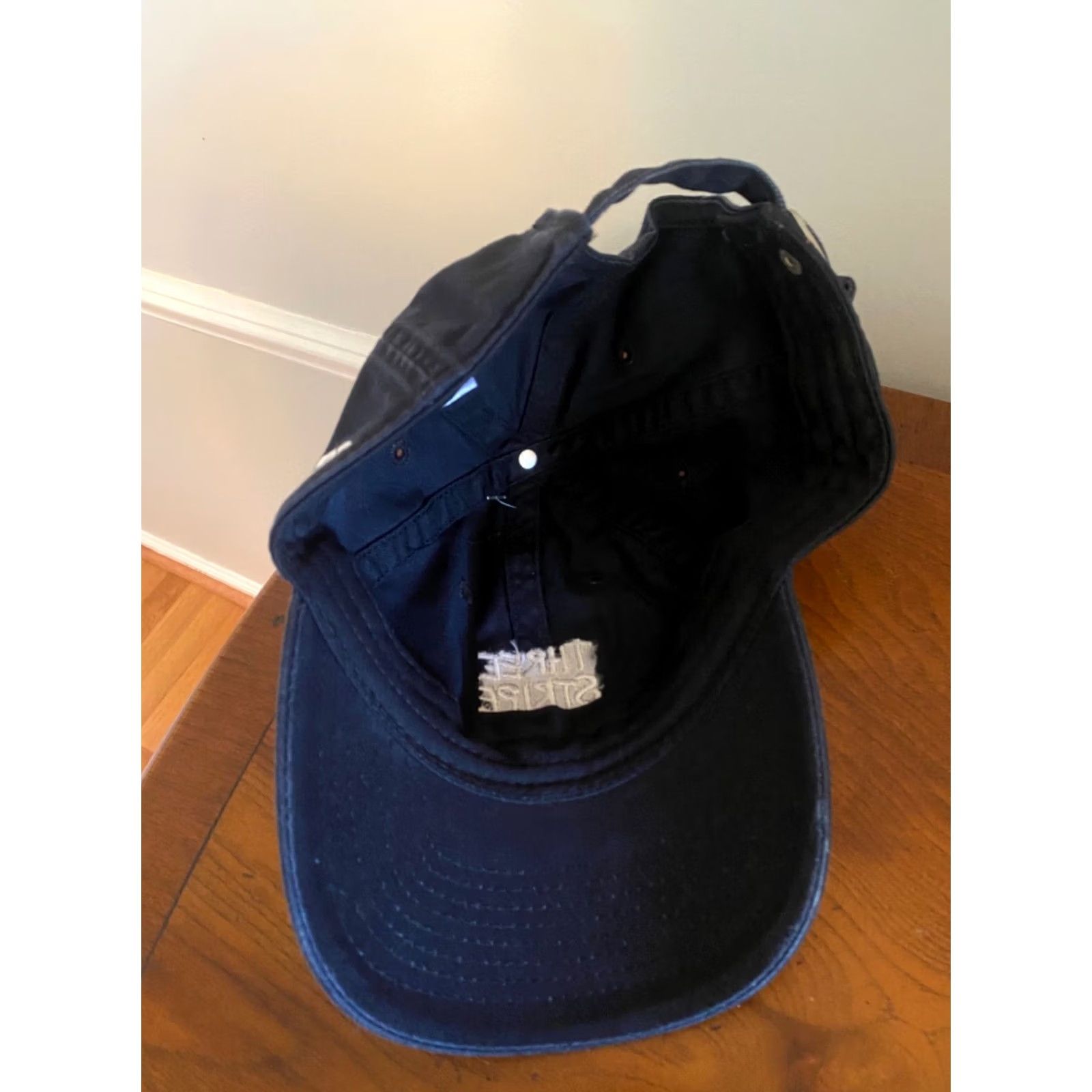 Adidas Adidas Three Stripe Life Day To Night Strapback Hat Cap Casual Unisex Adult One Size Blue Cap Size ONE SIZE - 4 Thumbnail