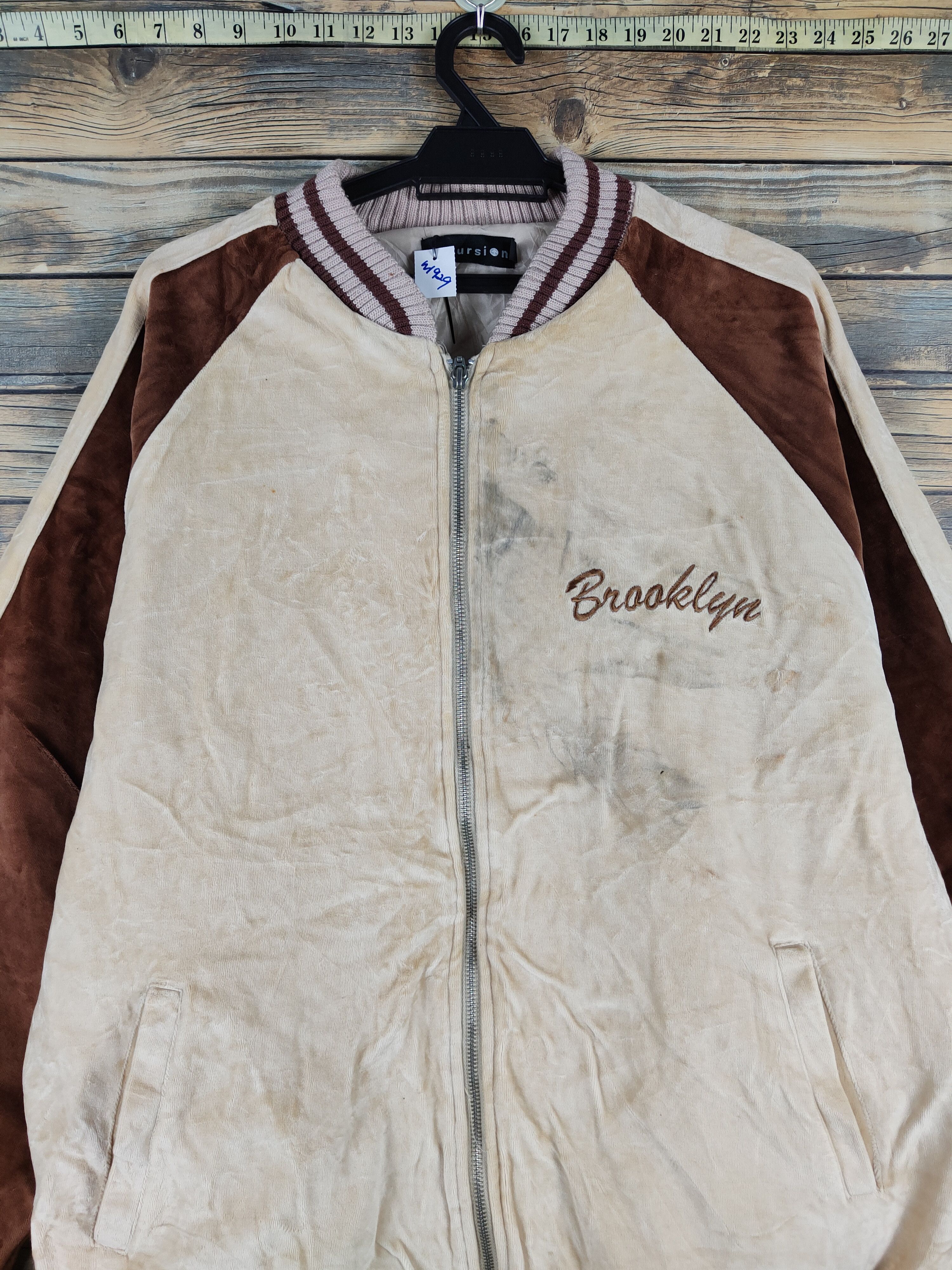 Japanese Brand Excursion Brown Brooklyn Sweaters #W1929 Size US L / EU 52-54 / 3 - 3 Thumbnail