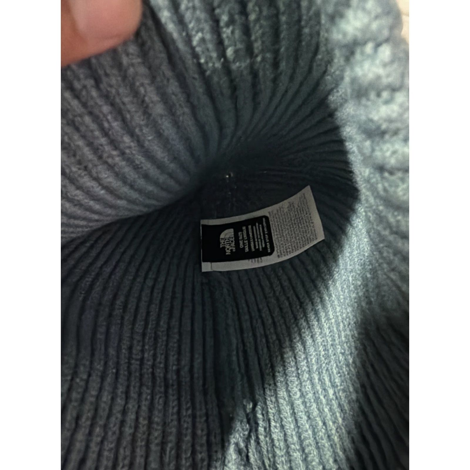 The North Face VINTAGE The North Face Beanie Unisex Hat Knit One Size Teal Blue Classic Cuffed Size ONE SIZE - 2 Thumbnail