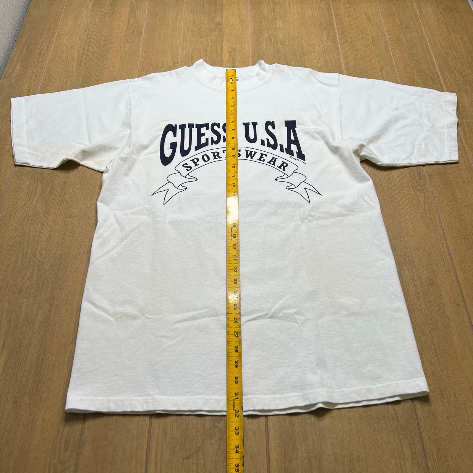 Guess Vintage GUESS USA By Georges Marciano T Shirt 90s 1994 XL Size US XL / EU 56 / 4 - 5 Thumbnail
