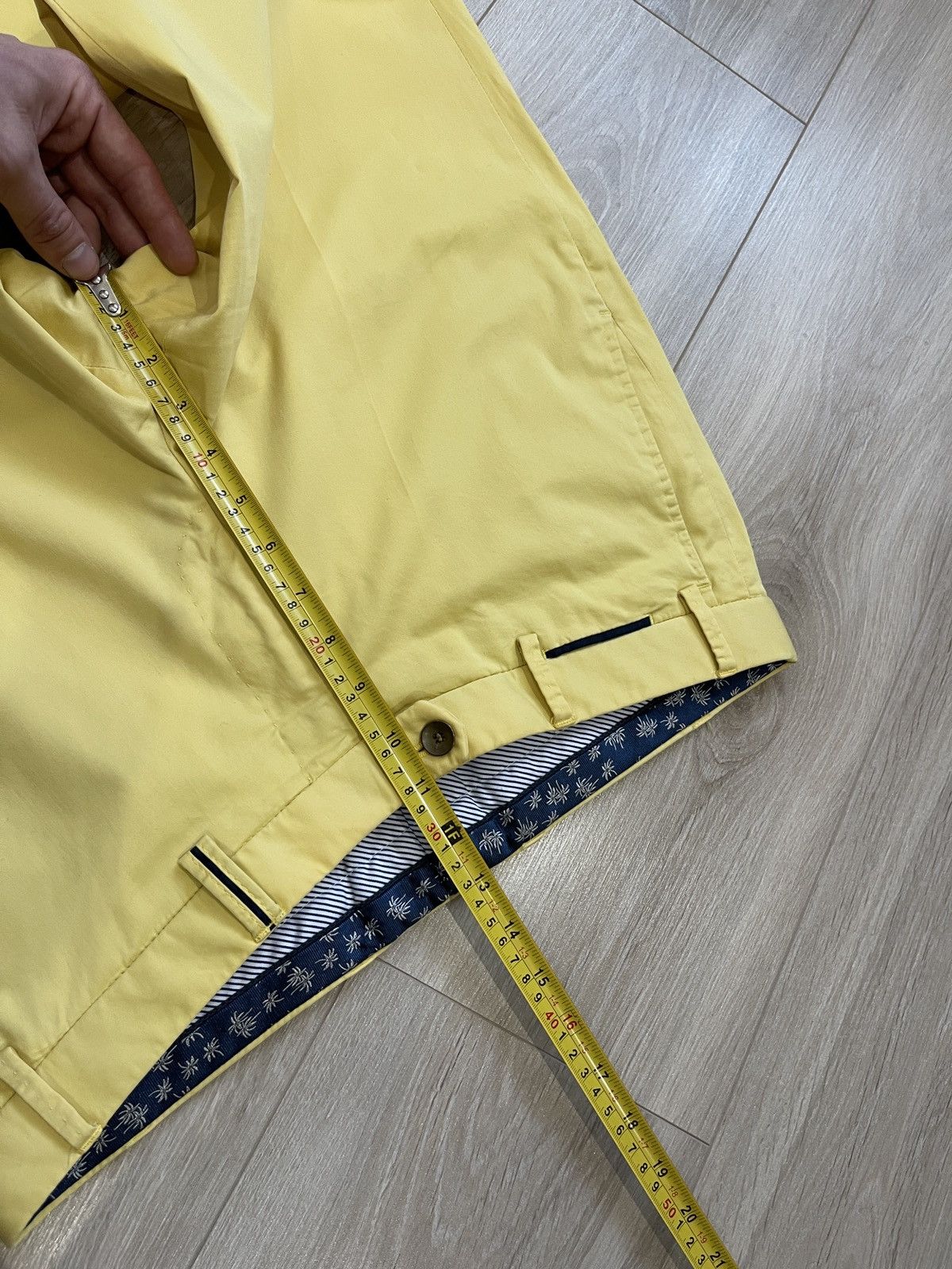 Hiltl HILTL Men's Teaker-S Chino Trousers Yellow Cotton pants us34 Size US 34 / EU 50 - 14 Thumbnail