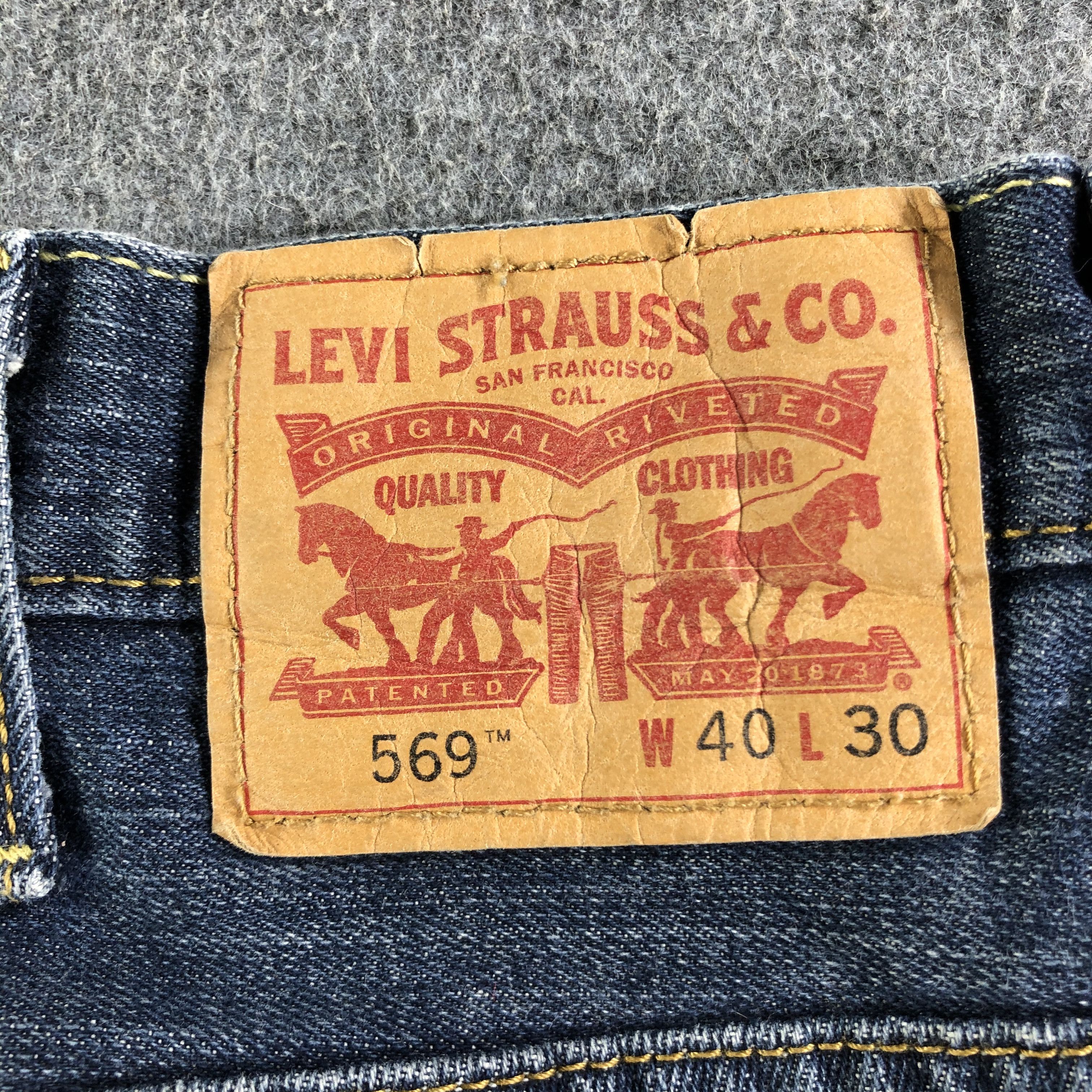 Levi's Vintage Levis 569 Jeans-J3719 Size US 42 / EU 58 - 5 Thumbnail