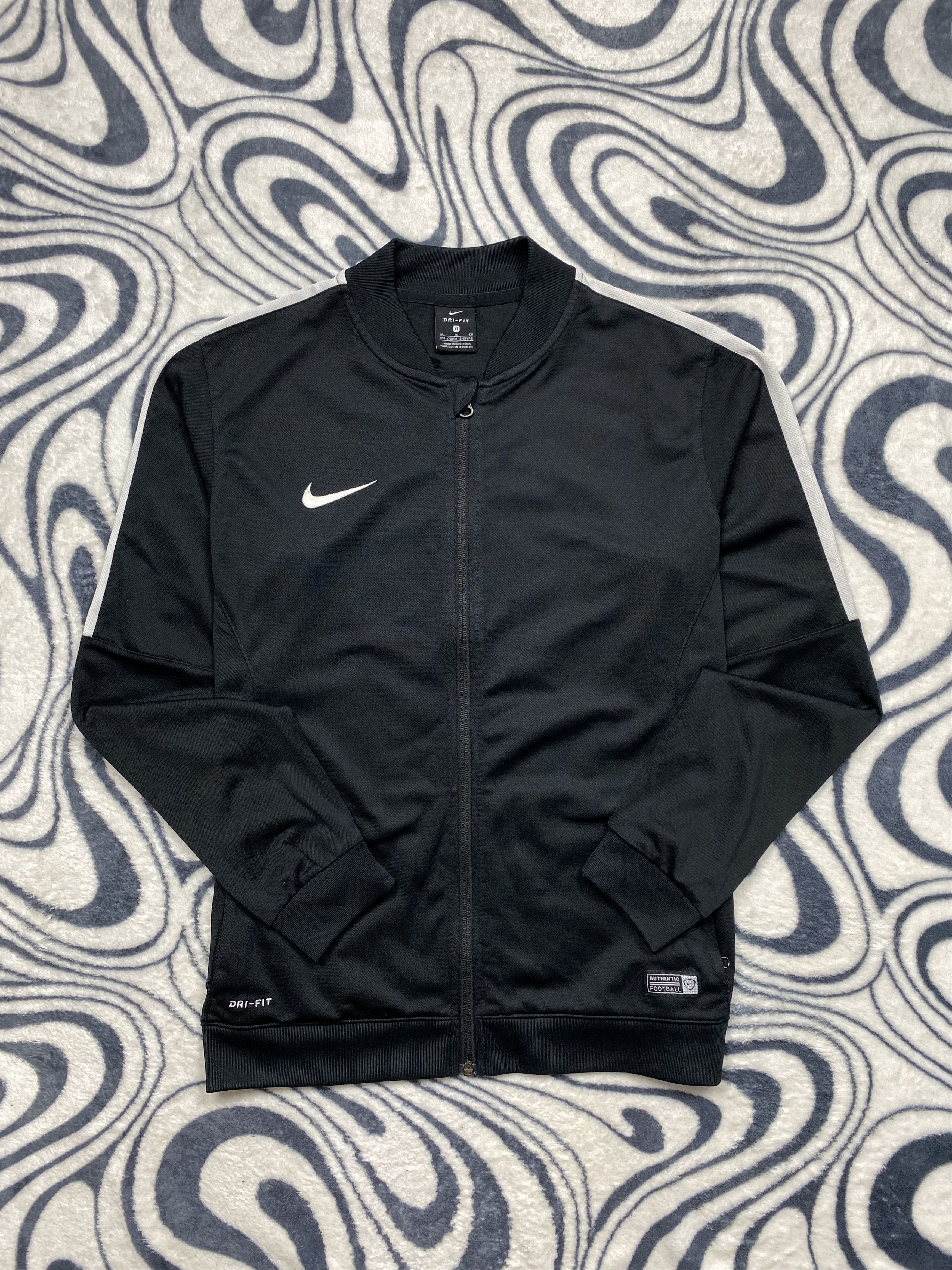 Nike Nike Vintage Mens Track Top Bomber Jacket Dri Fit Y2K Size US S / EU 44-46 / 1 - 1 Thumbnail