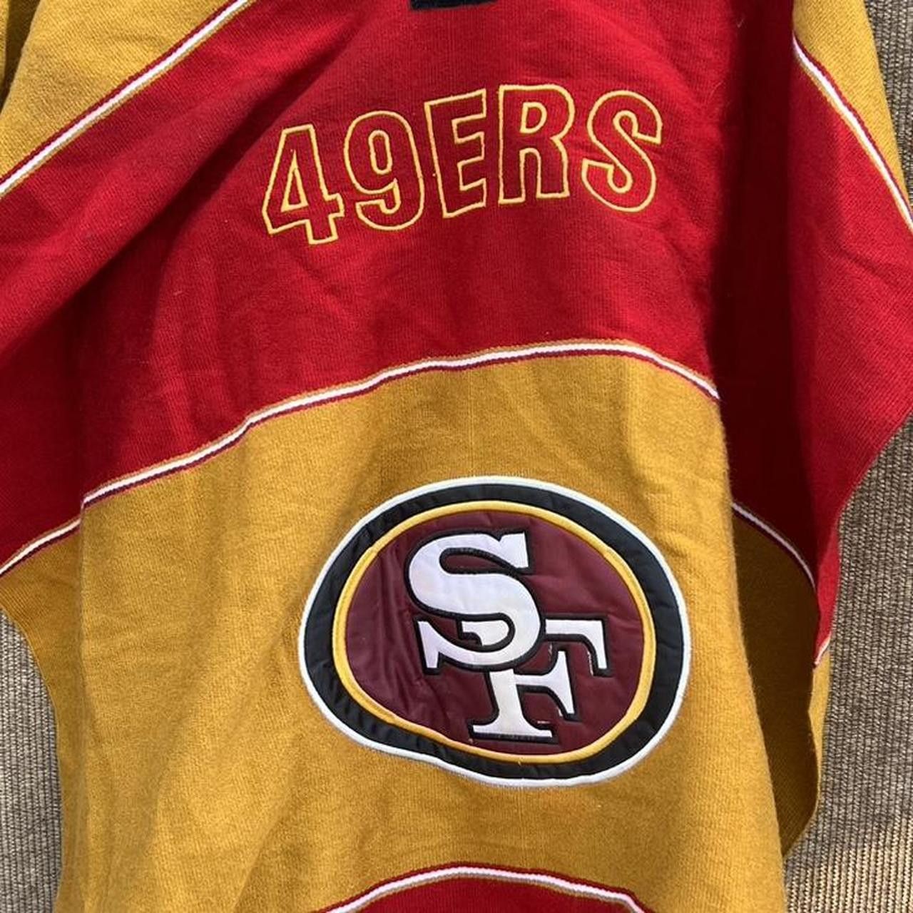 NFL × New Era NFL Poncho San Francisco 49ers Cotton One Size Fits M-XL Size US XL / EU 56 / 4 - 2 Thumbnail
