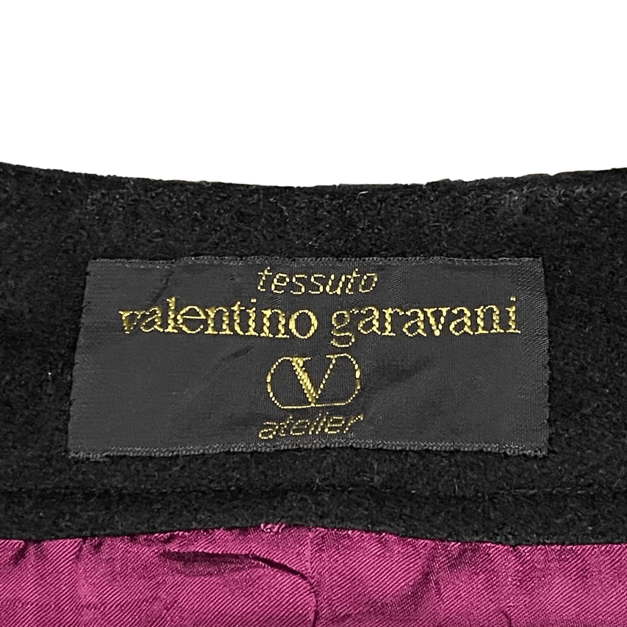 Valentino Valentino Garavani Tessuto Atelier Wool Coat Knitted Sleeve Size M / US 6-8 / IT 42-44 - 10 Thumbnail