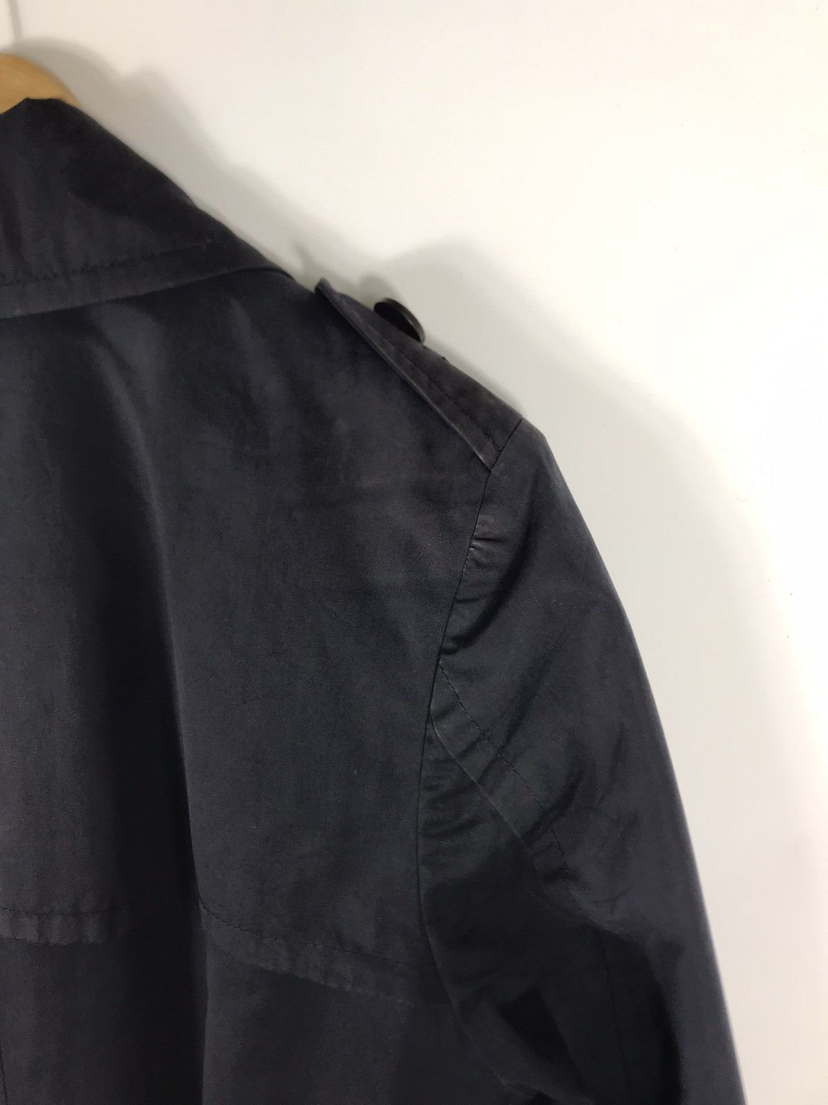 United Bamboo ⚡️Vintage Le Bac United Bamboo Double Breast Trench Long Coat Size S / US 4 / IT 40 - 18 Thumbnail