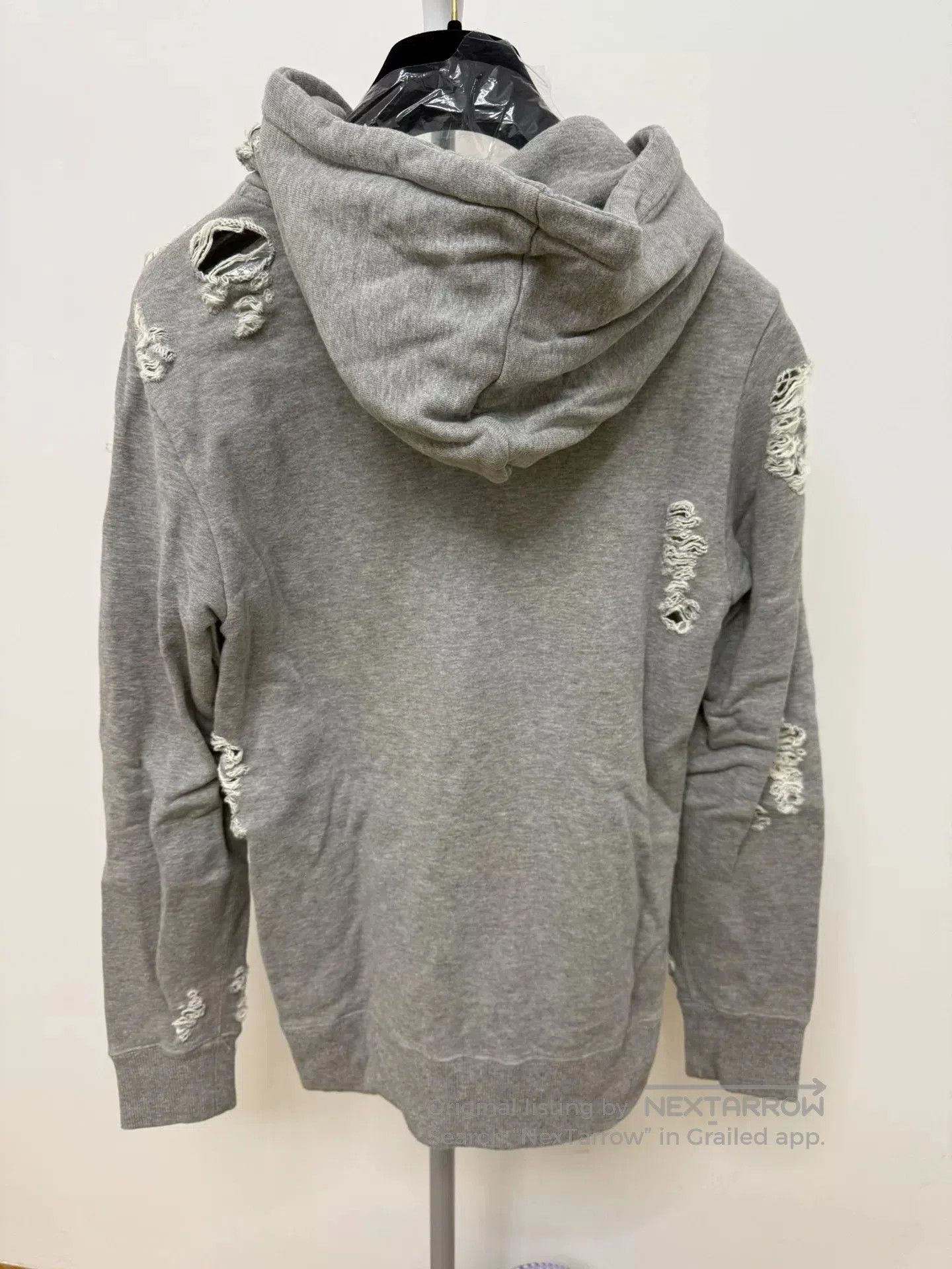 Maison MIHARA YASUHIRO Mihara Yasuhiro Distressed Hoodie Jacket. Size US S / EU 44-46 / 1 - 2 Thumbnail