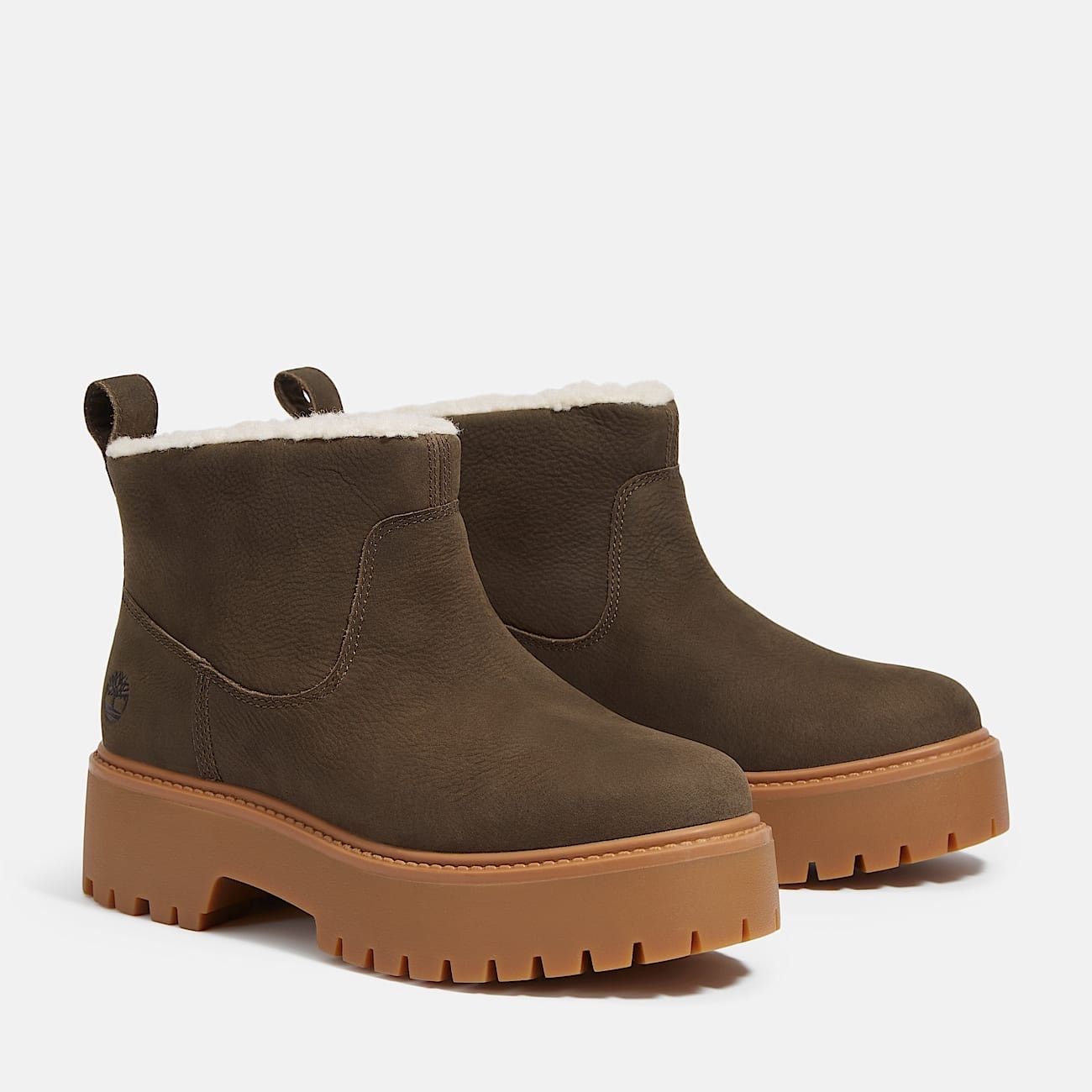 Timberland TIMBERLAND WOMEN'S 6.5 STONE STREET MID WARM LINED BOOT Size US 6.5 / IT 36.5 - 4 Thumbnail