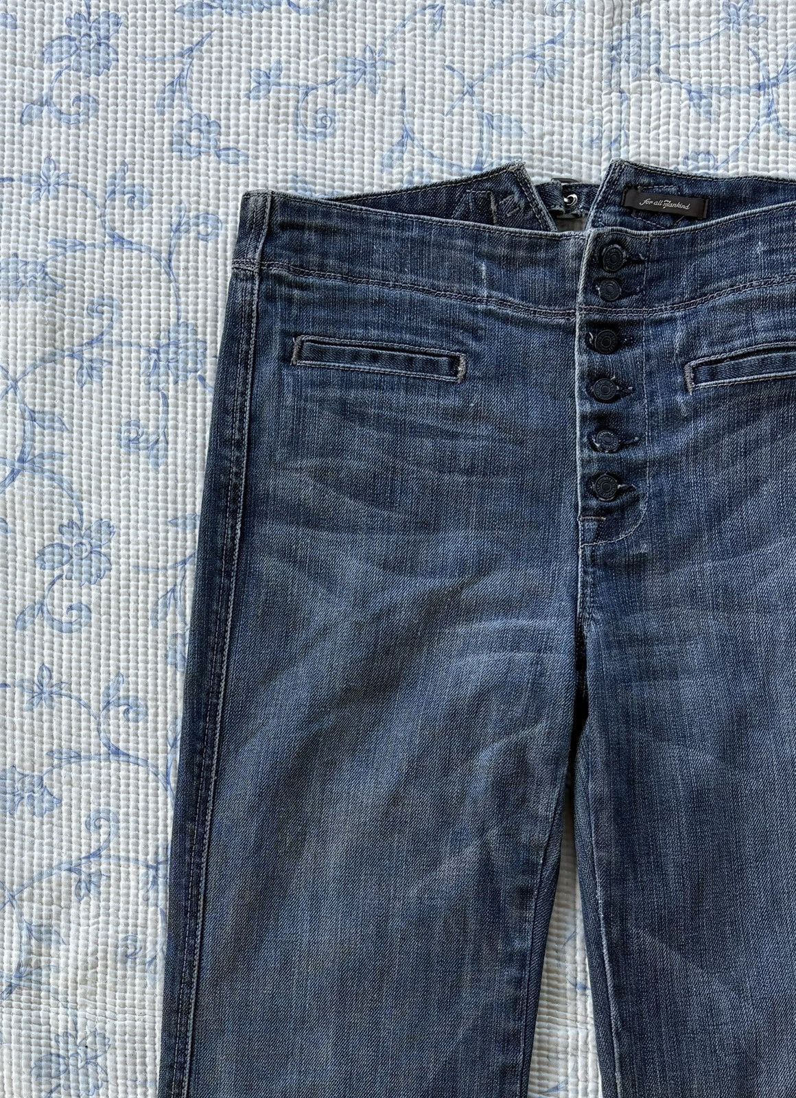 Other Seven For All Mankind Buckle Detail Bootcut Flare Rare Size US 29 - 4 Thumbnail