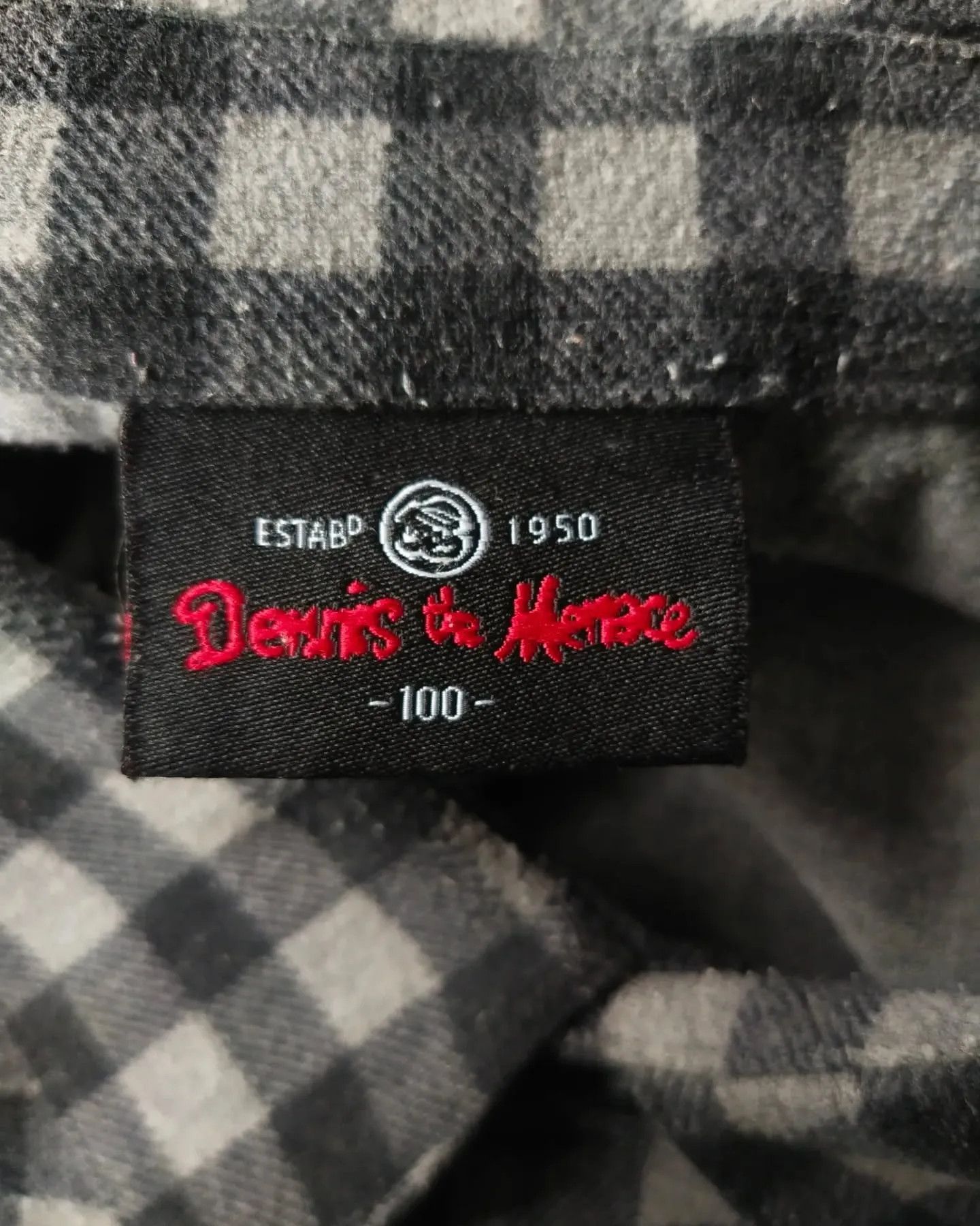 Hysteric Glamour Dennis the Menace Plaid Polo Shirt Size US L / EU 52-54 / 3 - 5 Thumbnail
