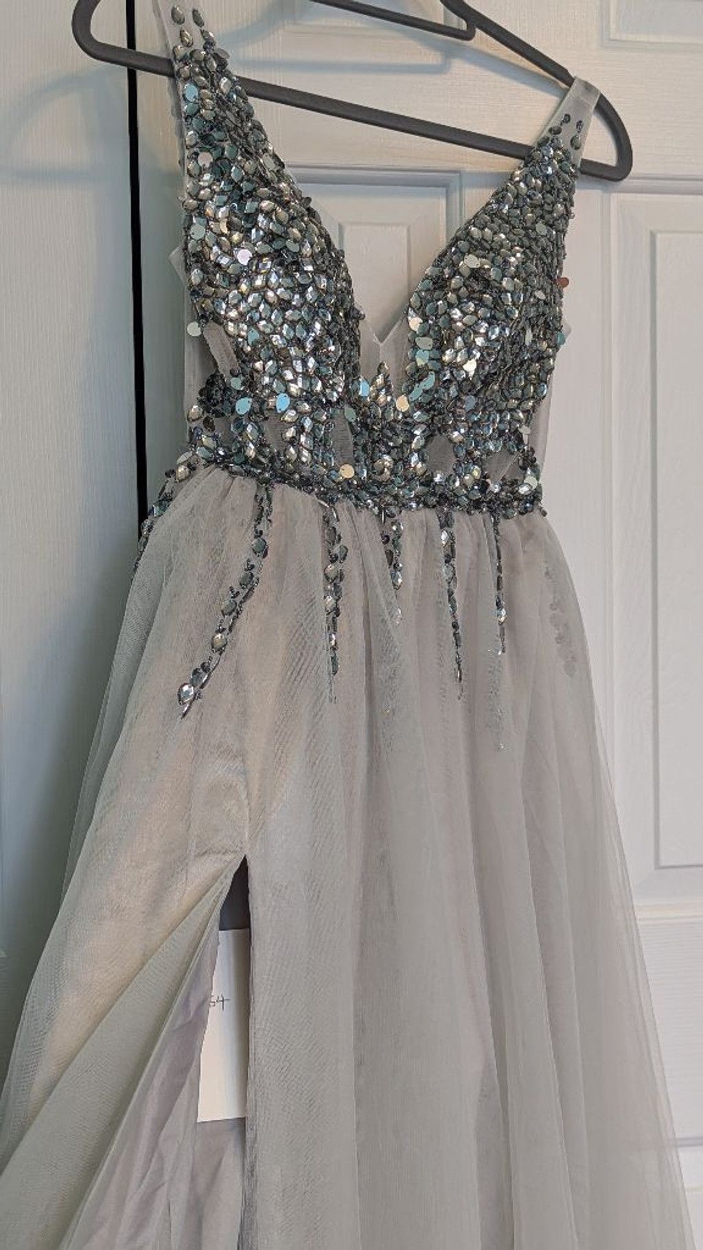 Designer Women's HongfuYu Dress, Gray, Size 2 Size XS / US 0-2 / IT 36-38 - 8 Thumbnail