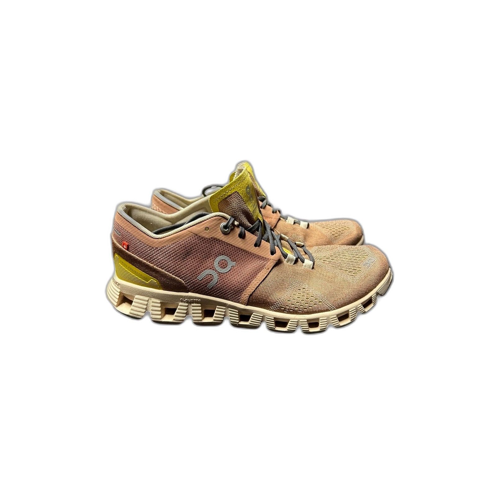 On On Cloud X 2.0 Mocha Sand Womens Size 8.5 Athletic Running S Size US 8.5 / EU 41-42 - 2 Thumbnail